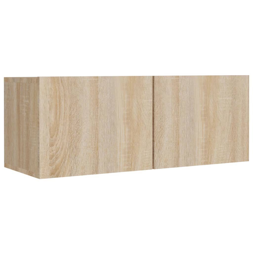 (5-St) 5-tlg. TV-Schrank-Set vidaXL Sonoma TV-Schrank Eiche Sonoma-Eiche Holzwerkstoff