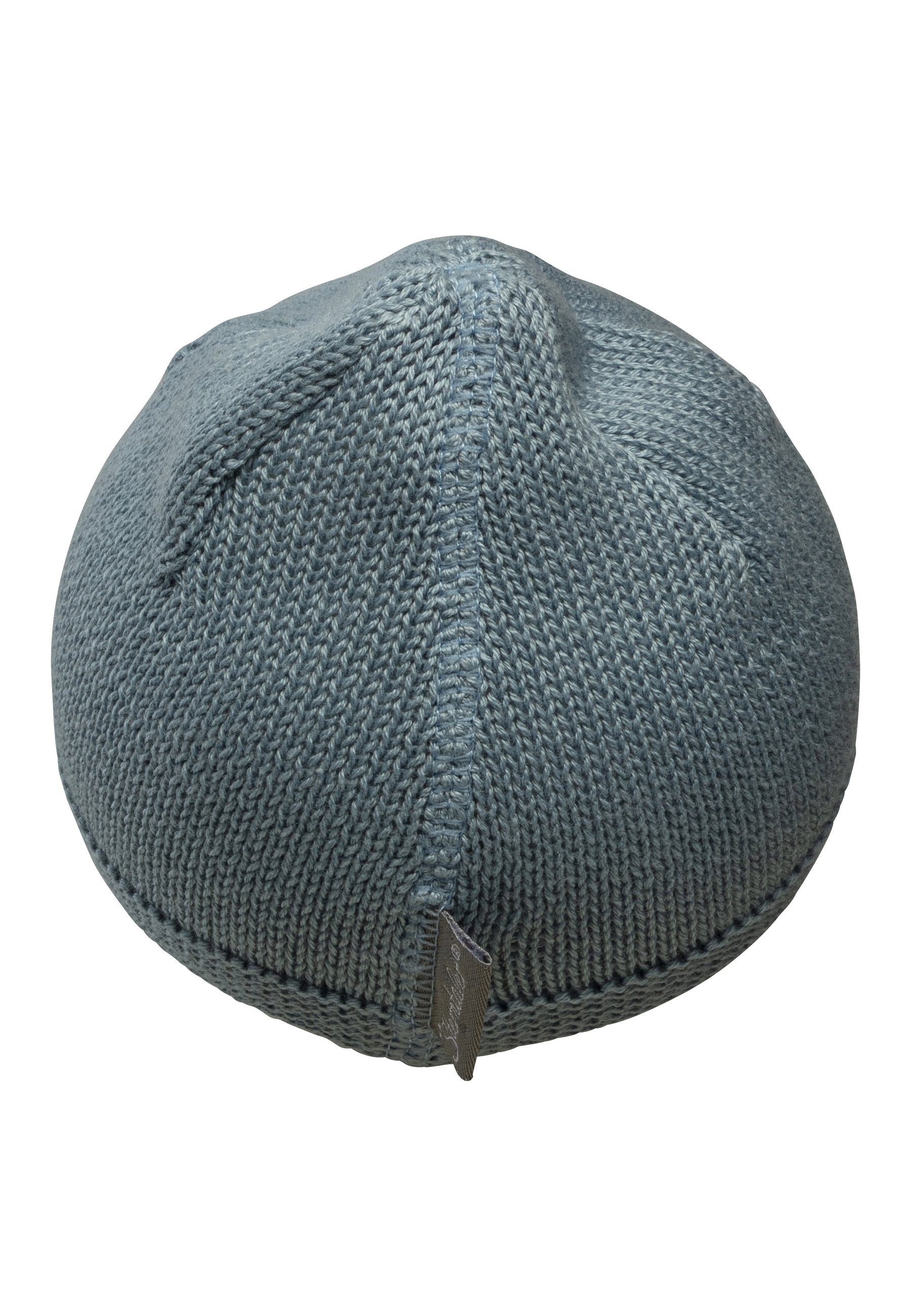 Sterntaler® Strickmütze OCS Strickmütze (1-St) Strick Beanie Kinder aus weicher Baumwolle unifarben – Bild 2 von 5