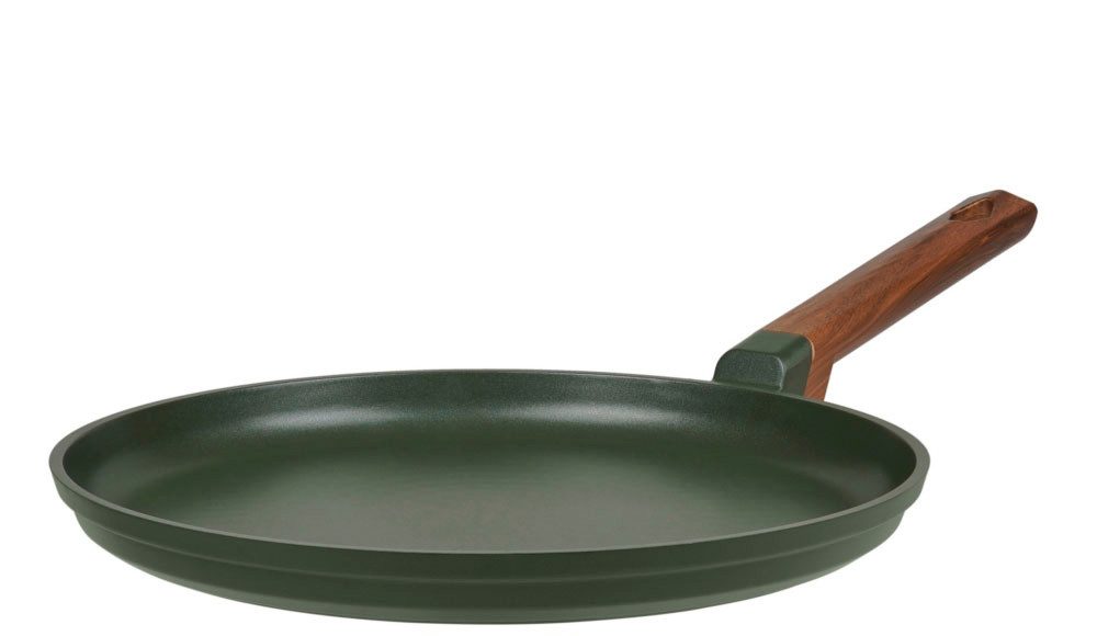 RESTO Kitchenware Crêpepfanne Sadr, Pfankuchenpfanne langlebig und spülmaschinenfest, Aluminiumguss (1-tlg), Innere Queenhome-Antihaftbeschichtung für mehr Widerstandsfähigkeit