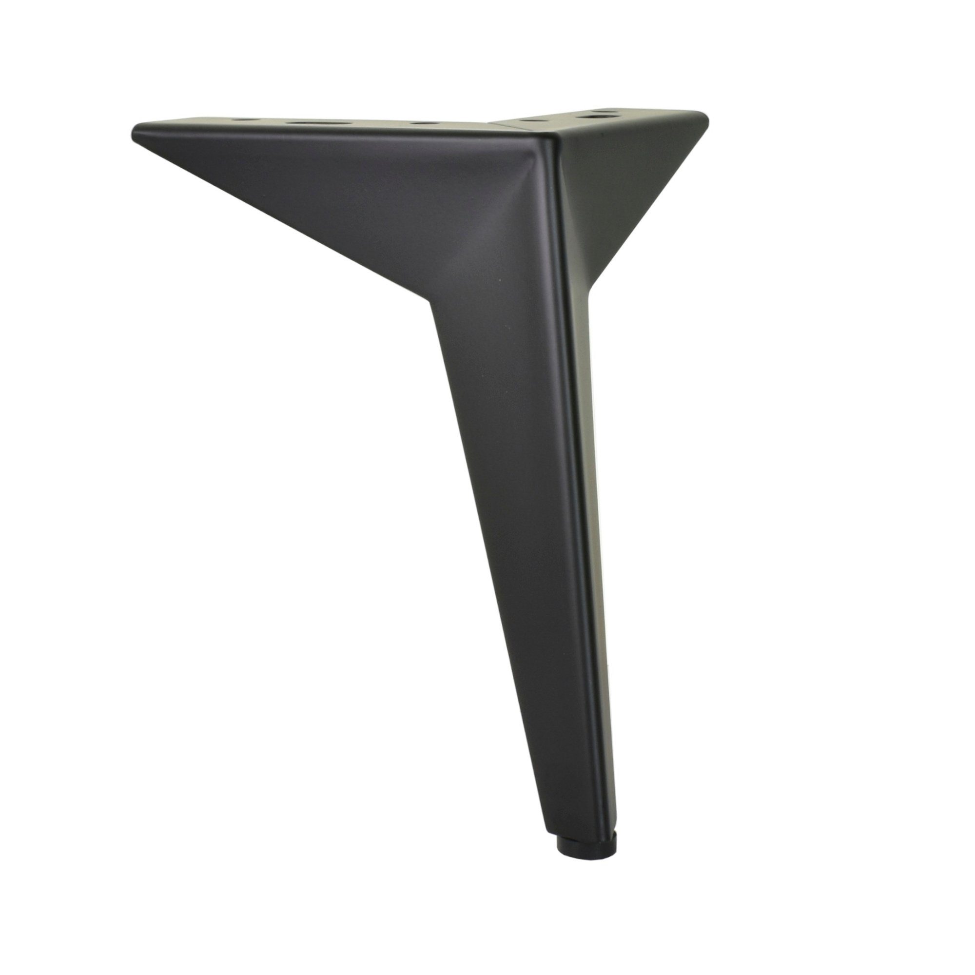 Prima-Online Möbelfuß Möbelfüße Möbelbeine Schrankfuß Sofafüße Füße Schwarz H: 19cm [1 St.]