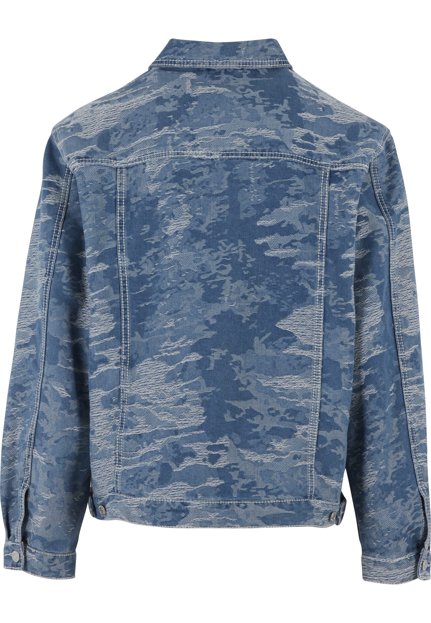 Karl Kani Jeansjacke Karl Kani OG K Distress Camo OS Denim Jacket (1-St)