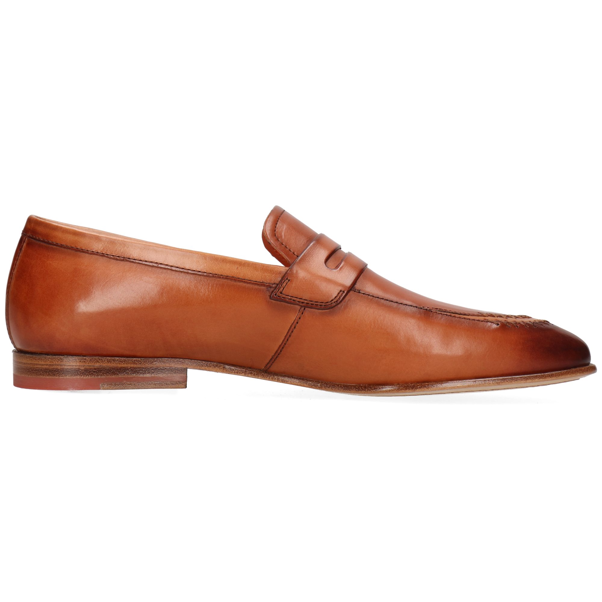 Melvin & Hamilton Thomas 3 Leder-Loafers für Herren Loafer Flache Absätze, Echtes Leder, Vegetabile Gerbung