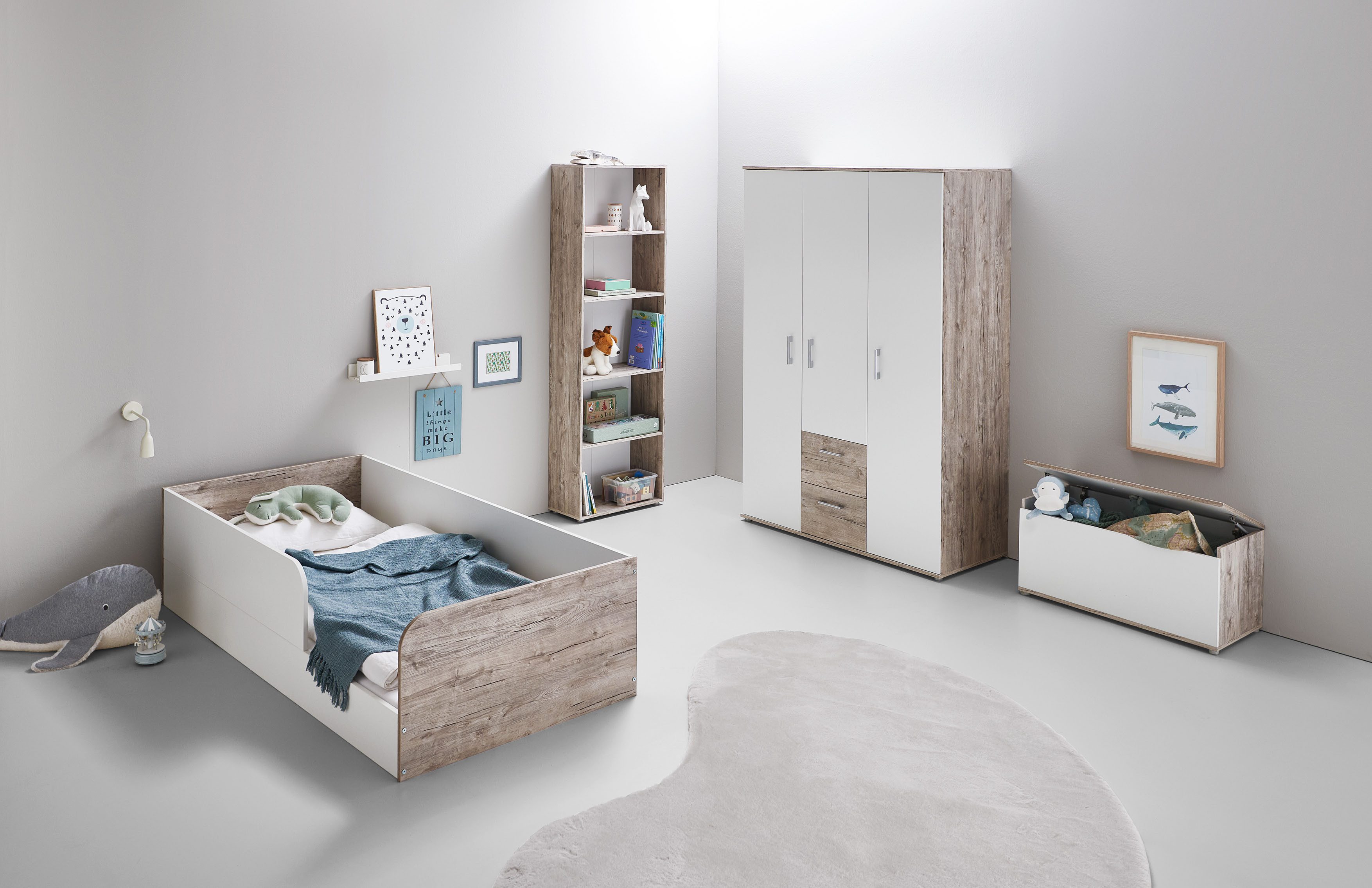 Home affaire Standregal Standregal »Rieke«, 1-tlg., Standregal, 5 offene Fä günstig online kaufen