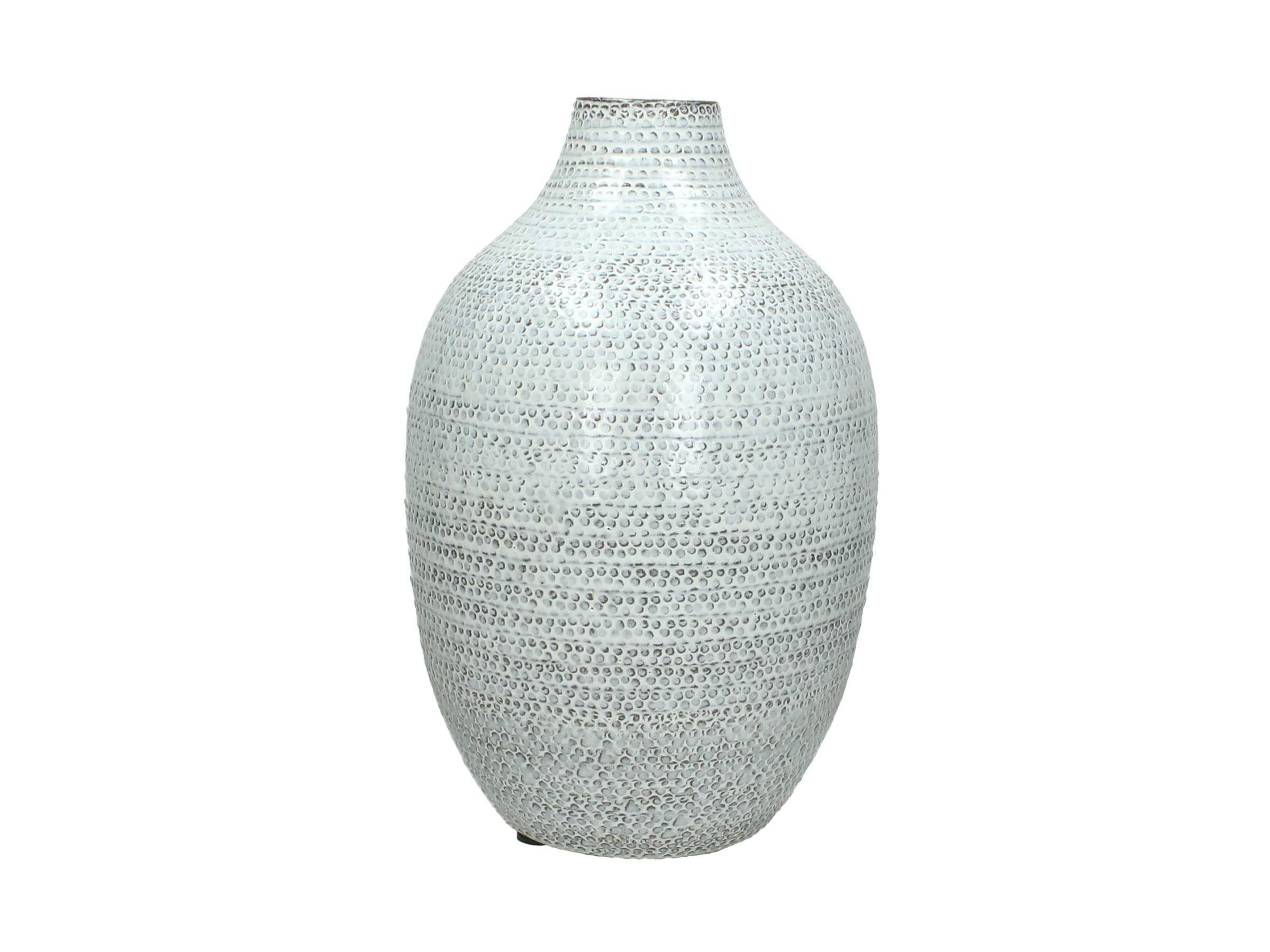 HD Collection Dekovase »Handgefertigte Boho Terrakotta Vase mit Punkten  Muster, weiß, Dekovase, Dekoration, Tischvase, Tischdekoration« online  kaufen | OTTO