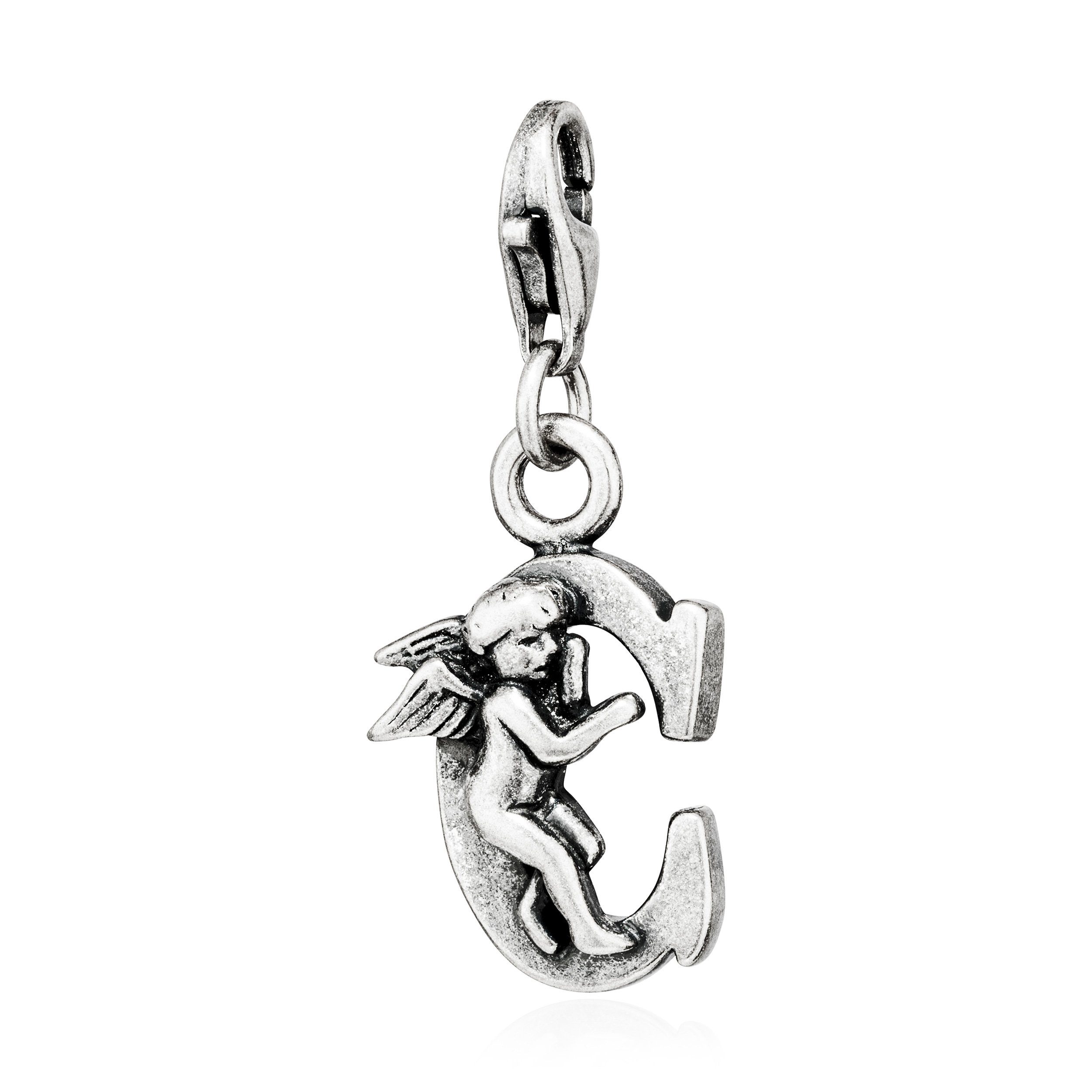 NKlaus Kettenanhänger Charm - Anhänger Buchstabe günstig online kaufen
