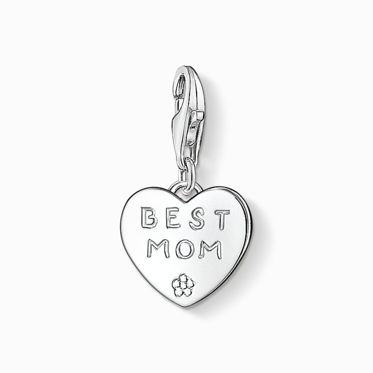 THOMAS SABO Anhänger Set Charm Anhänger Herz "Best Mom" - 925 Sterlingsilbe günstig online kaufen