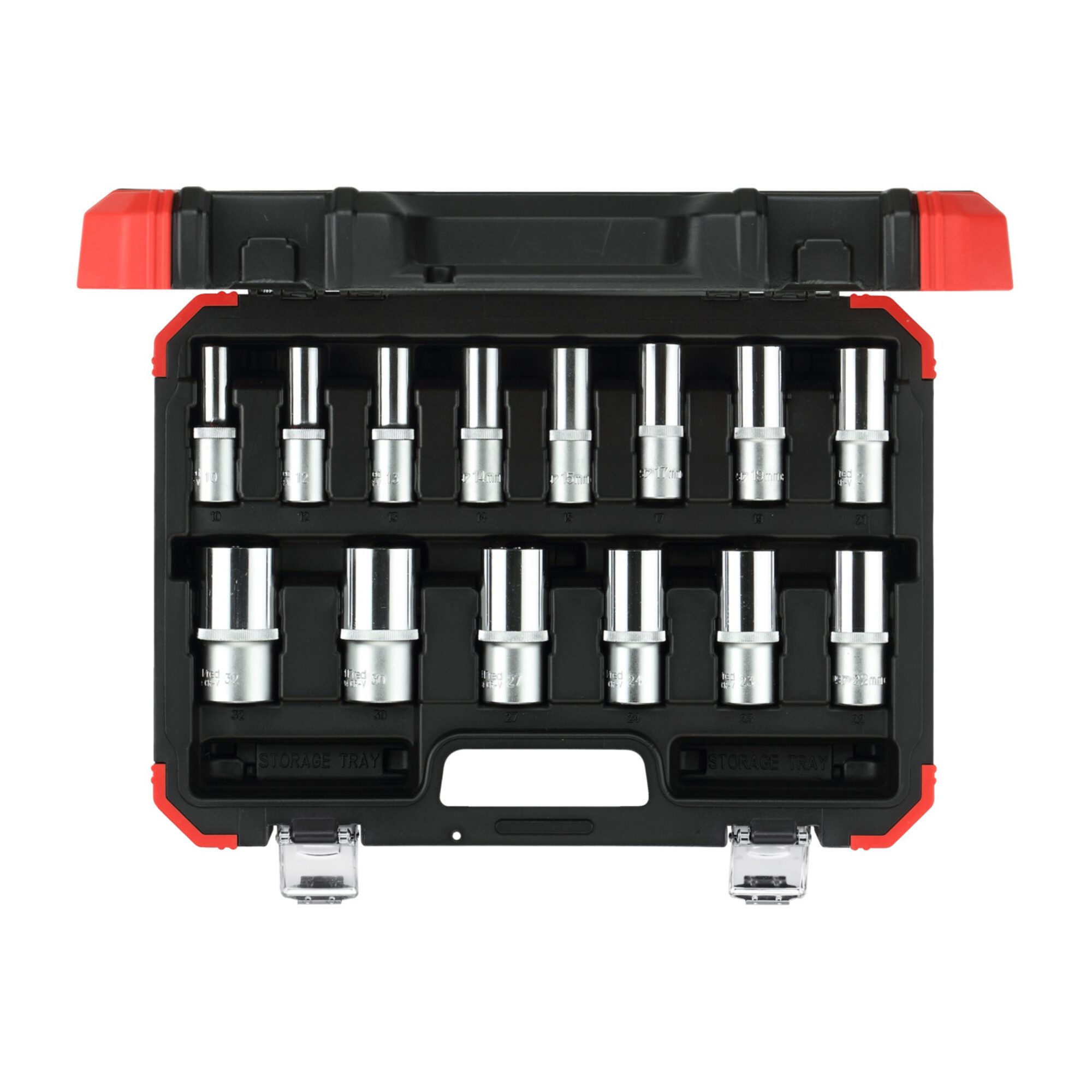 Gedore Red Steckschlüssel Gedore R61003114 Steckschlüssel-Satz 1/2" 6-kant 10-32mm 14-teilig