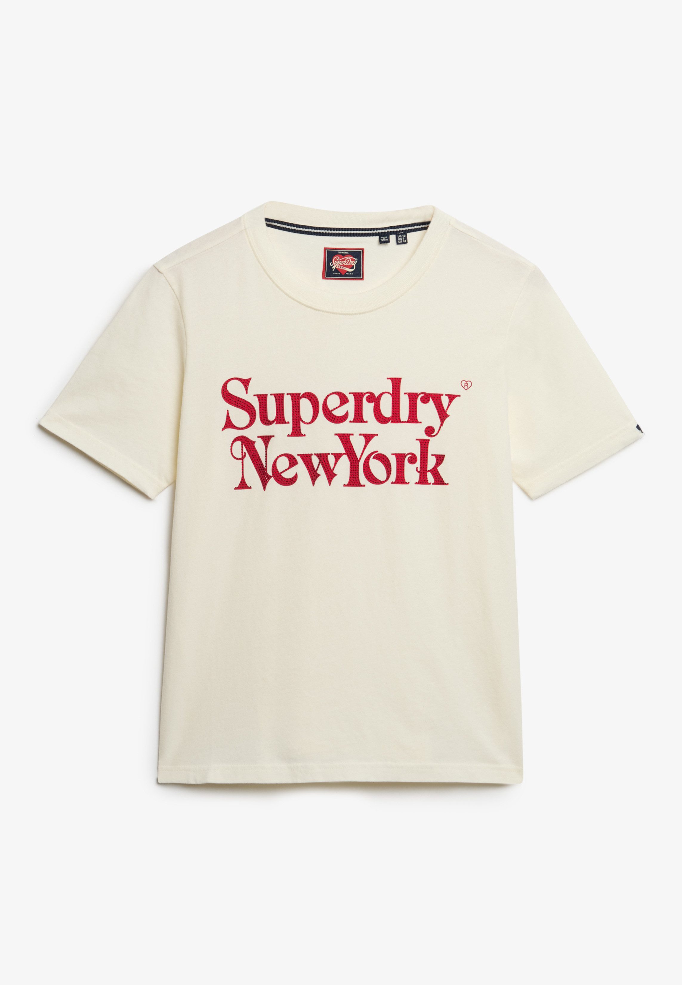Superdry Print-Shirt BRAND MARK RELAXED TEE günstig online kaufen