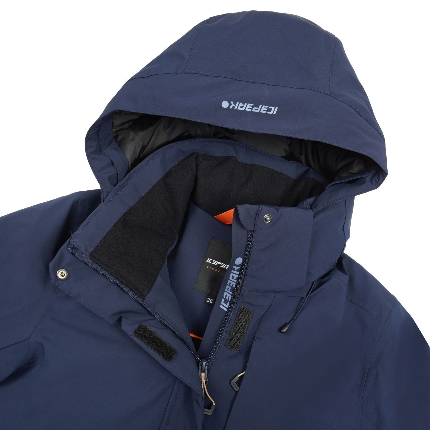 Icepeak Winterjacke Icepeak Wintermantel MABEN blau