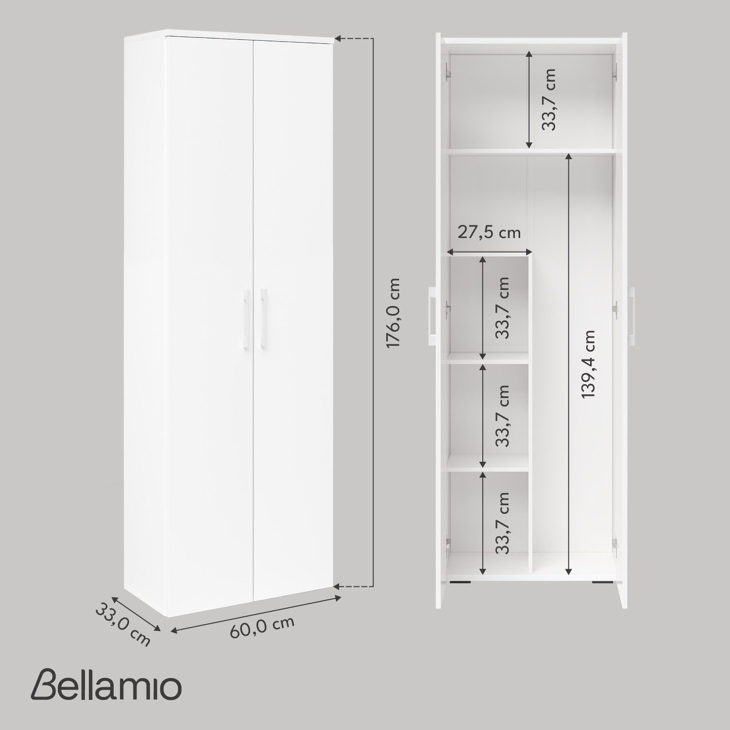 Bellamio Mehrzweckschrank Apol (2er-Spar-Set Akten- und günstig online kaufen