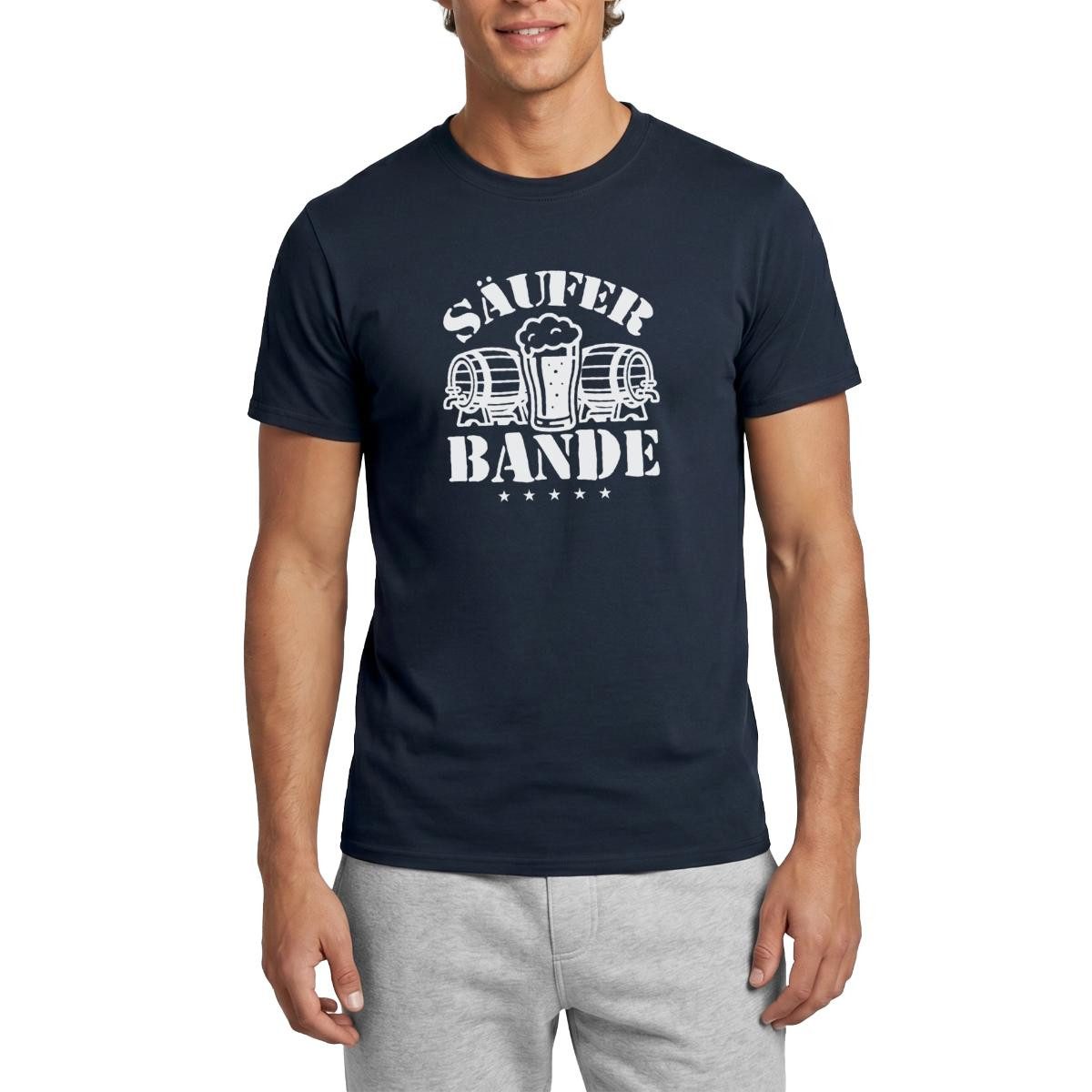 T-Shirt JGA Männer, Säuferbande Männer T-Shirt