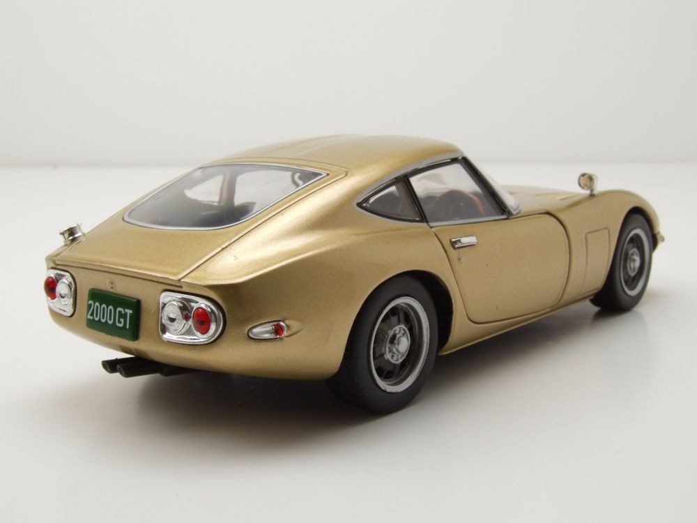 Whitebox Modellauto Toyota 2000 GT RHD 1967 beige metallic, Maßstab 1:24