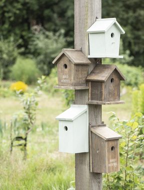 Ib Laursen Vogelhaus Vogelhaus Nistkasten Holz Braun Bird Hostel Loch D 3 cm Ib Laursen