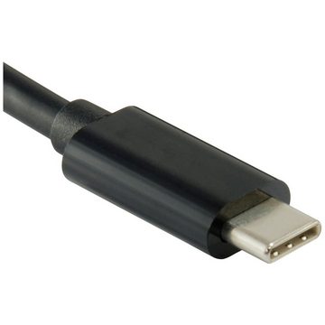 Equip USB-Verteiler Equip 4 Port USB-C® (USB 3.2 Gen 2) Multiport Hub Schwarz