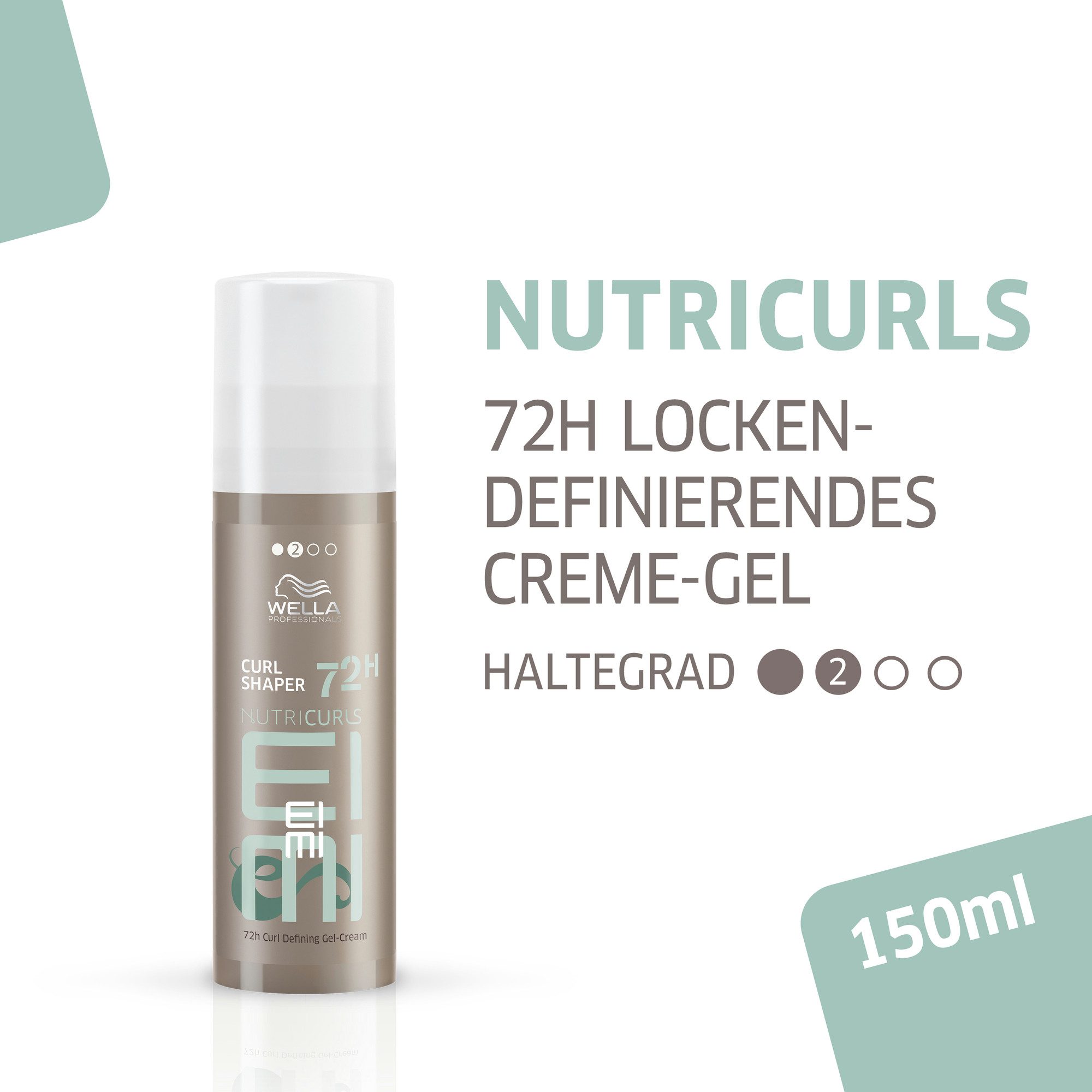 Wella Professionals Styling-Creme EIMI NUTRICURLS CURL SHAPER, 72h Halt, mit Jojobaöl, intensive Pflege, für maximale Definition