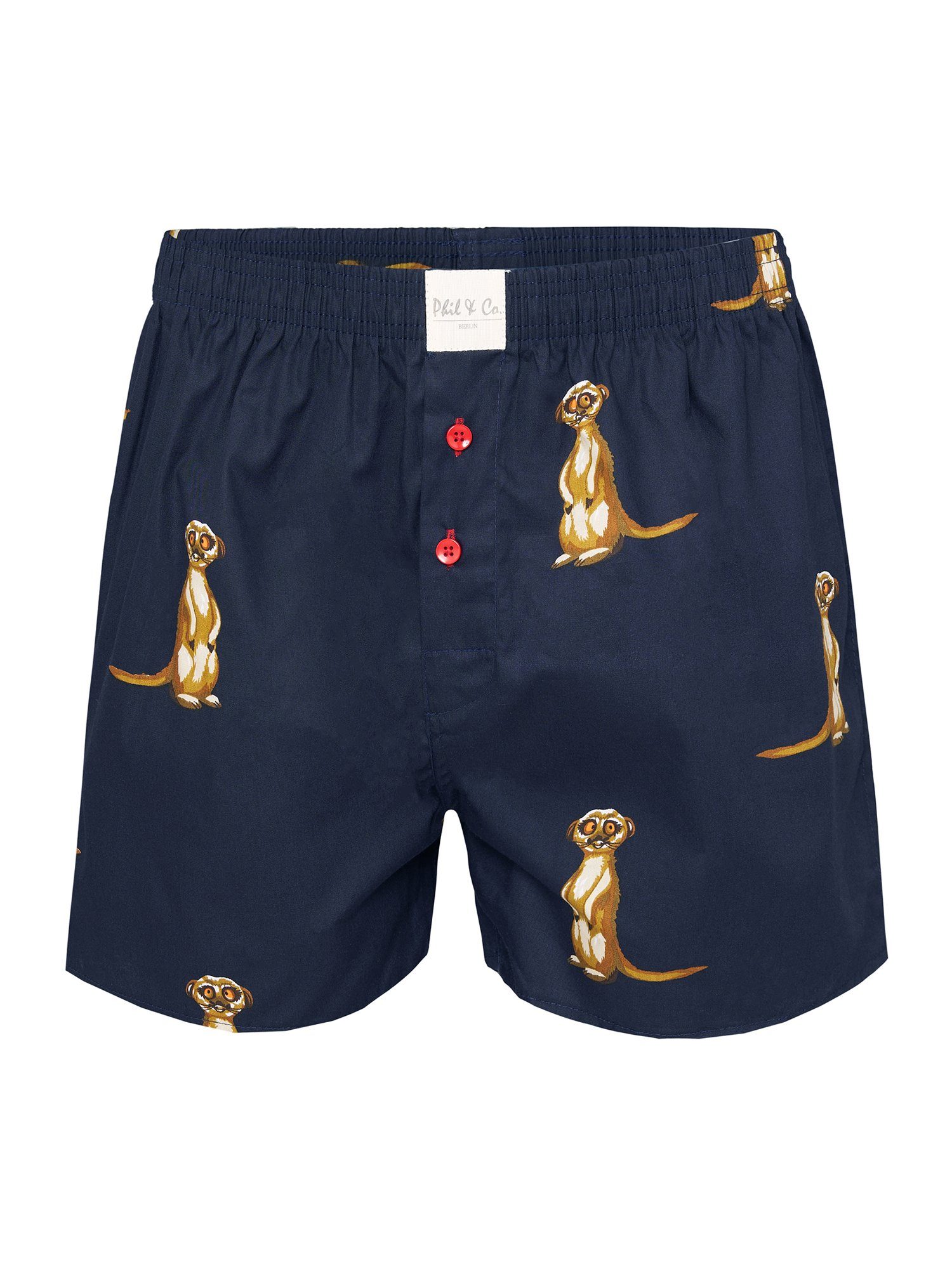 Phil & Co. Boxer Prints Herren Männer (6-St) – Bild 4 von 5