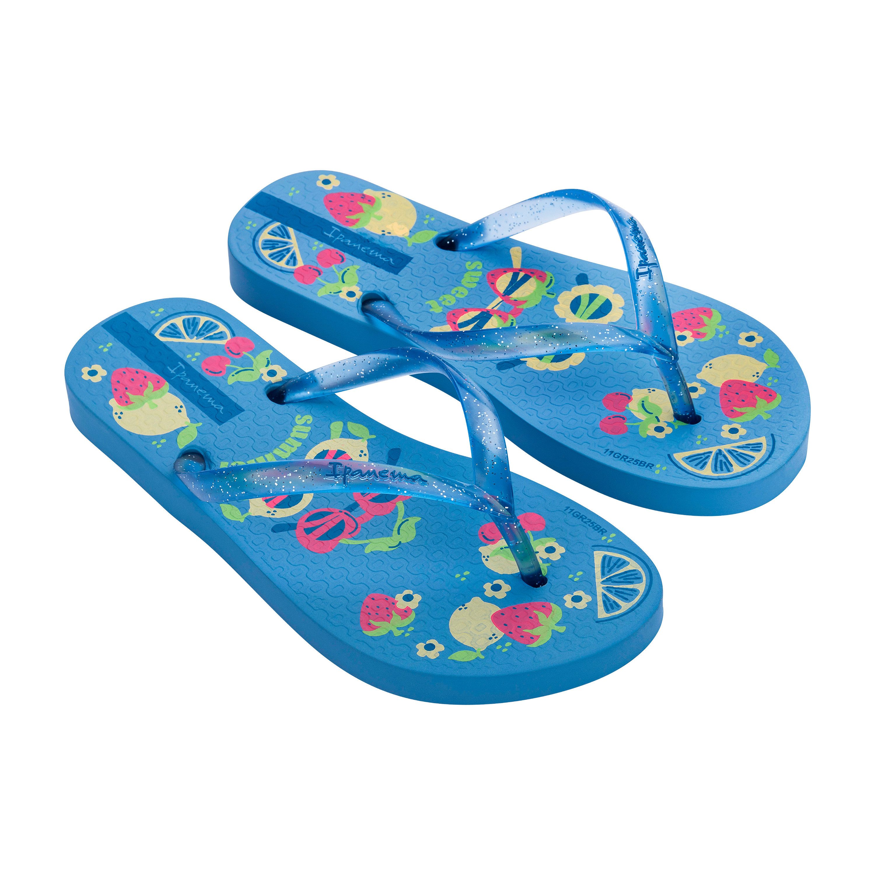 Ipanema IPANEMA TEMAS GIRLS KIDS - Zehentrenner / Flip Flop Zehentrenner bedruckte Innensohle - rutschfest - wasserfest