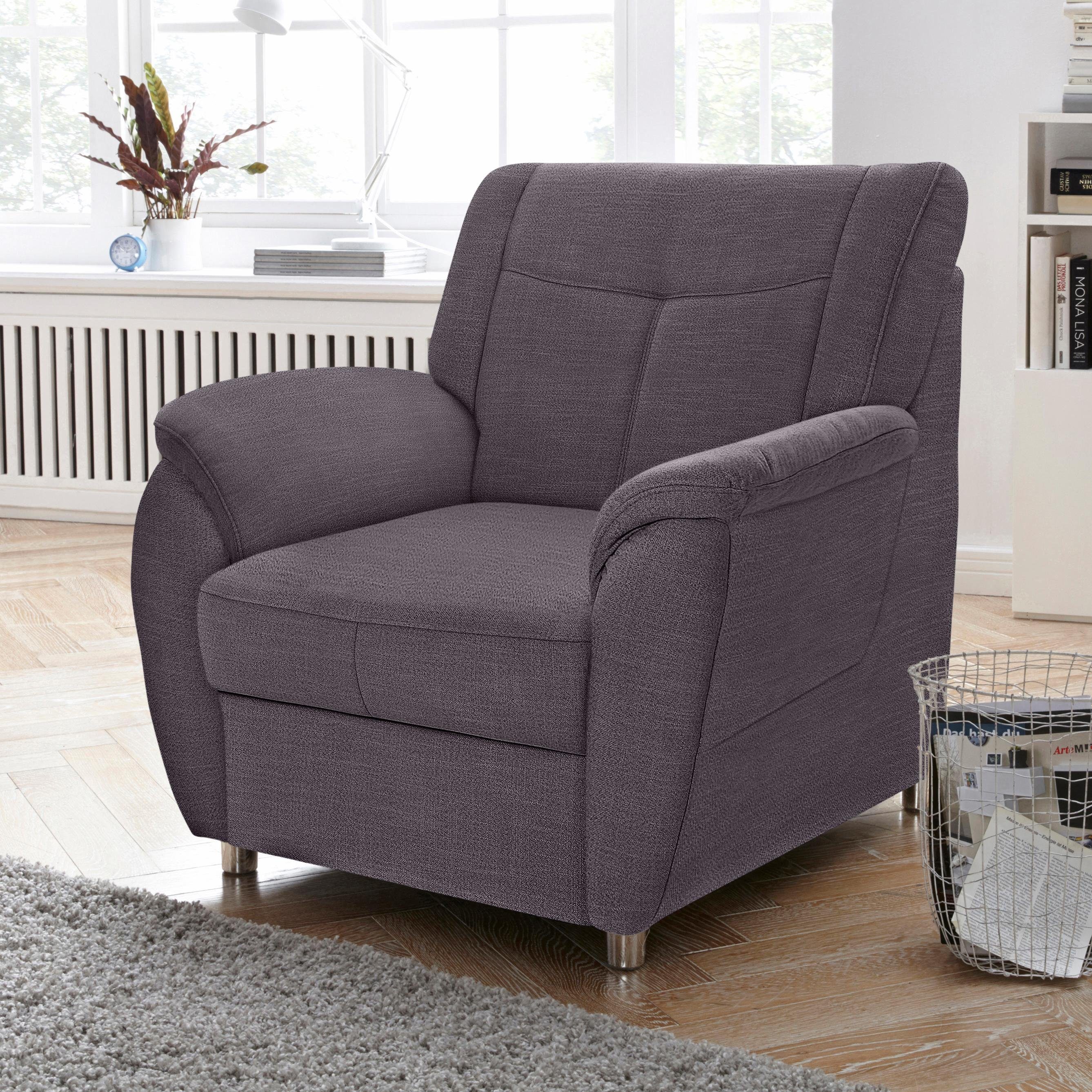 sit&more Sessel Sonoma, mit Federkern günstig online kaufen