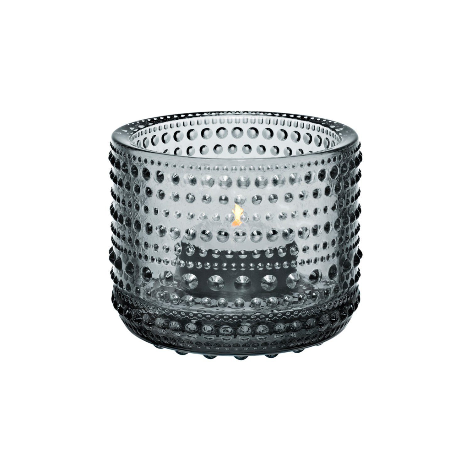 IITTALA Teelichthalter Kastehelmi Grau günstig online kaufen