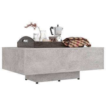 furnicato Couchtisch Betongrau 85x55x31 cm Spanplatte