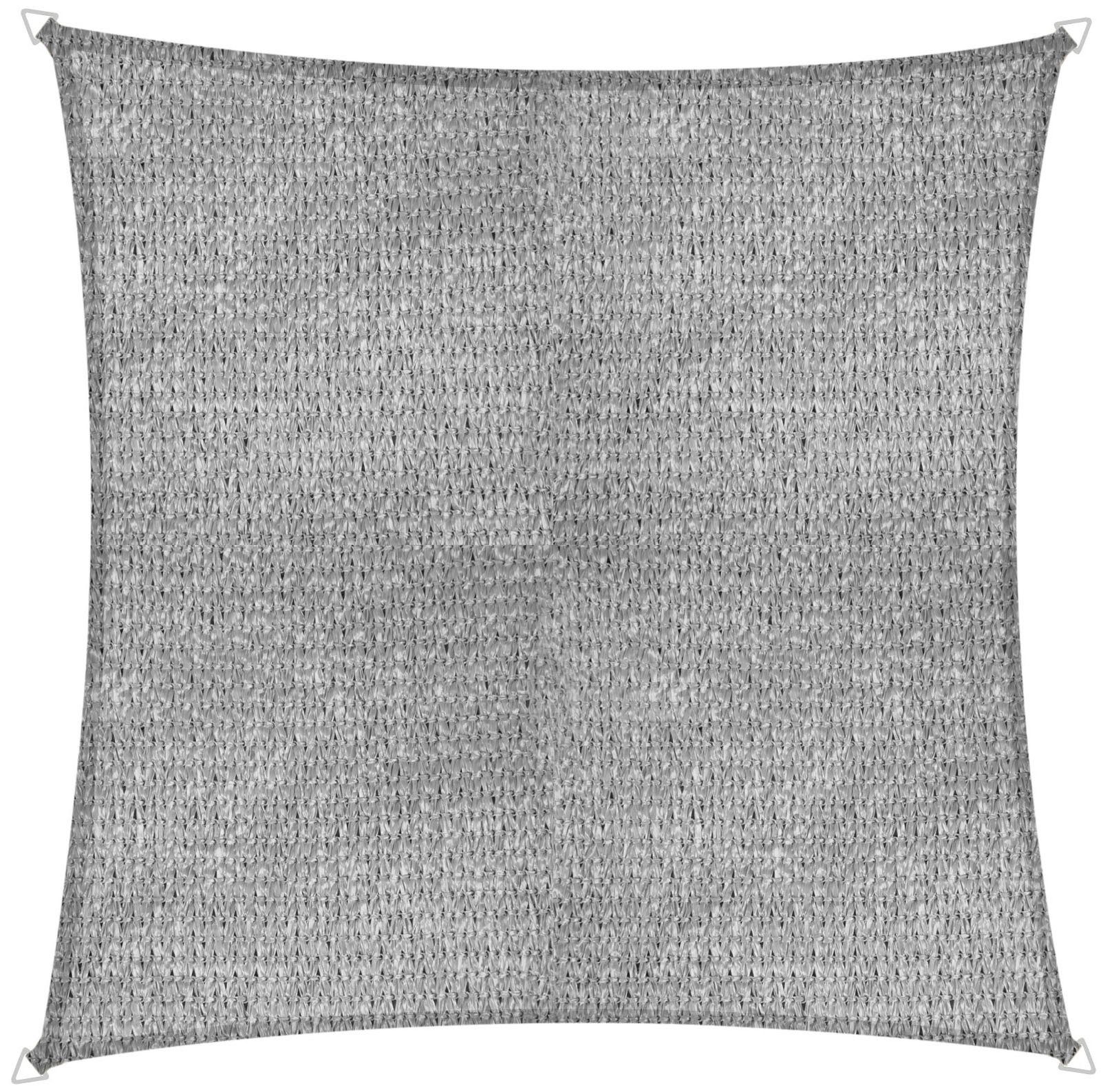 Toboli Sonnensegel Quadrat 3,6x3,6m – Windfester UV-Schutz 30+ Für Garten, Terrasse & Balkon