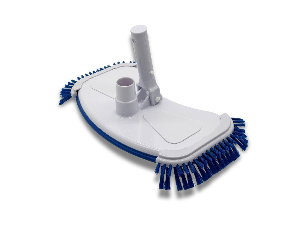 Chemoform Poolbodensauger Bodensaugdüse mit seitlichen Bürsten 32/38 mm