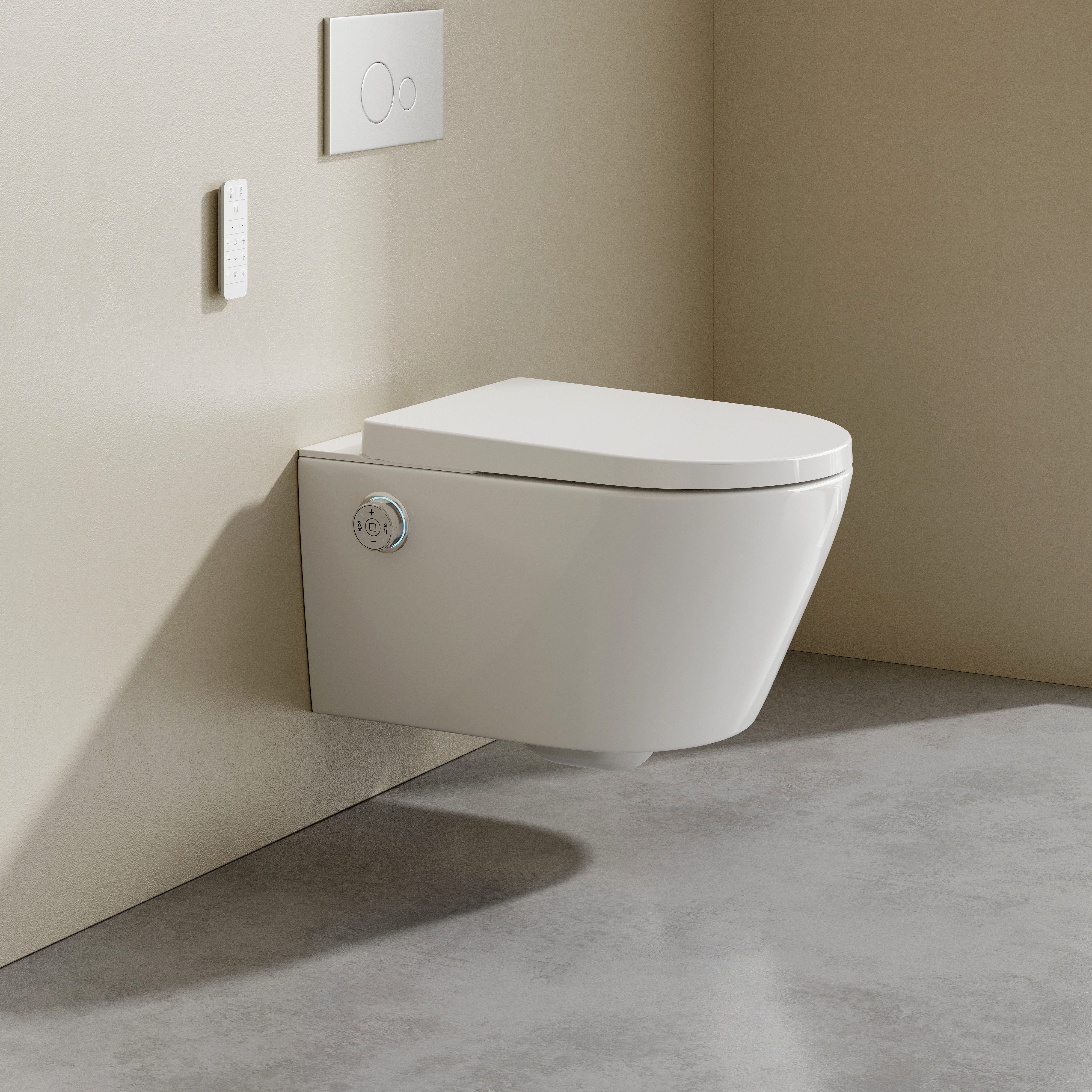 HOROW Dusch-WC Hänge WC mit Bidet günstig online kaufen