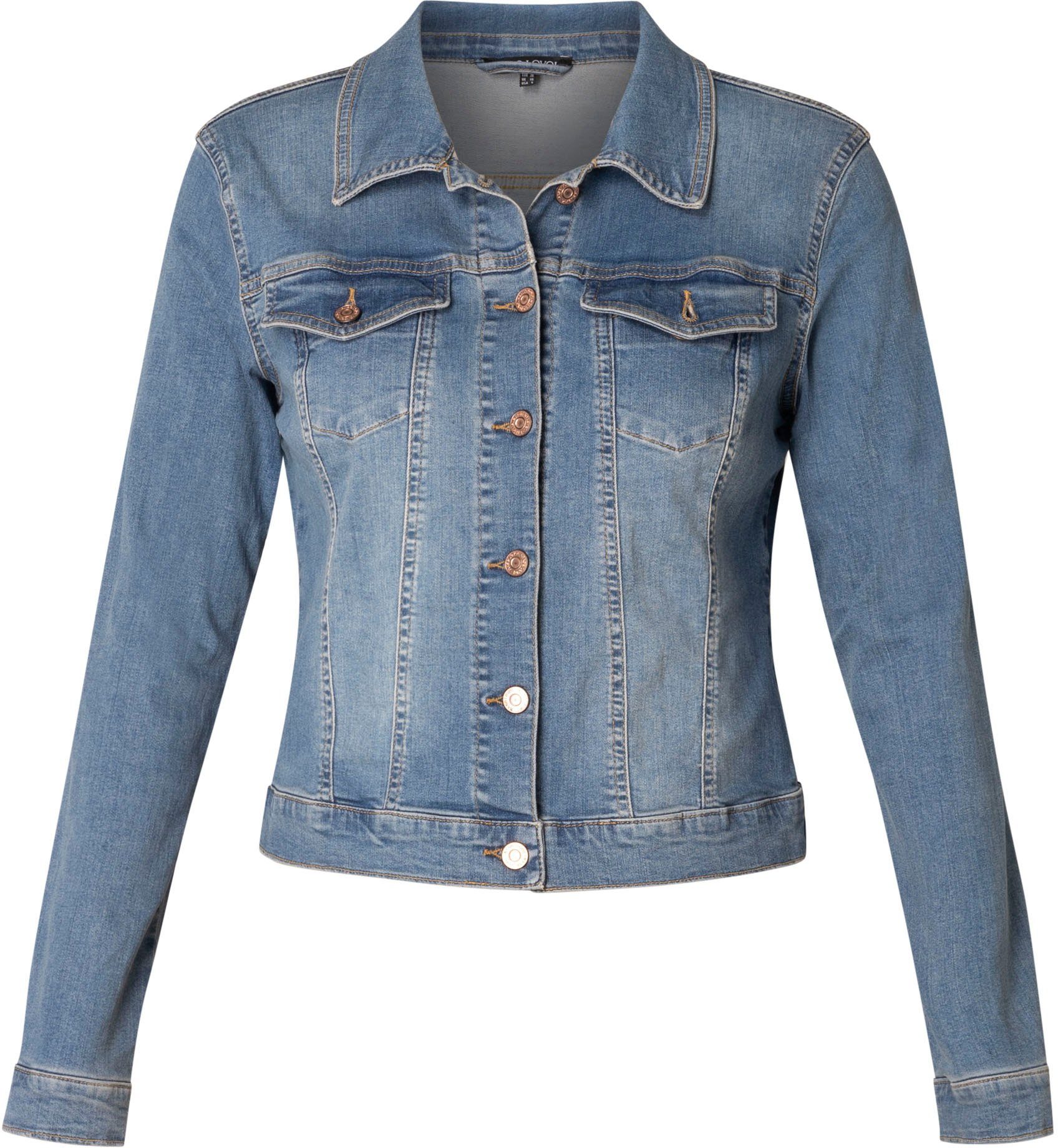 Base Level Jeansjacke BA-YAMIL. Reduzierter Preis € 48,49. Unverbindliche Preisempfehlung € 79,95