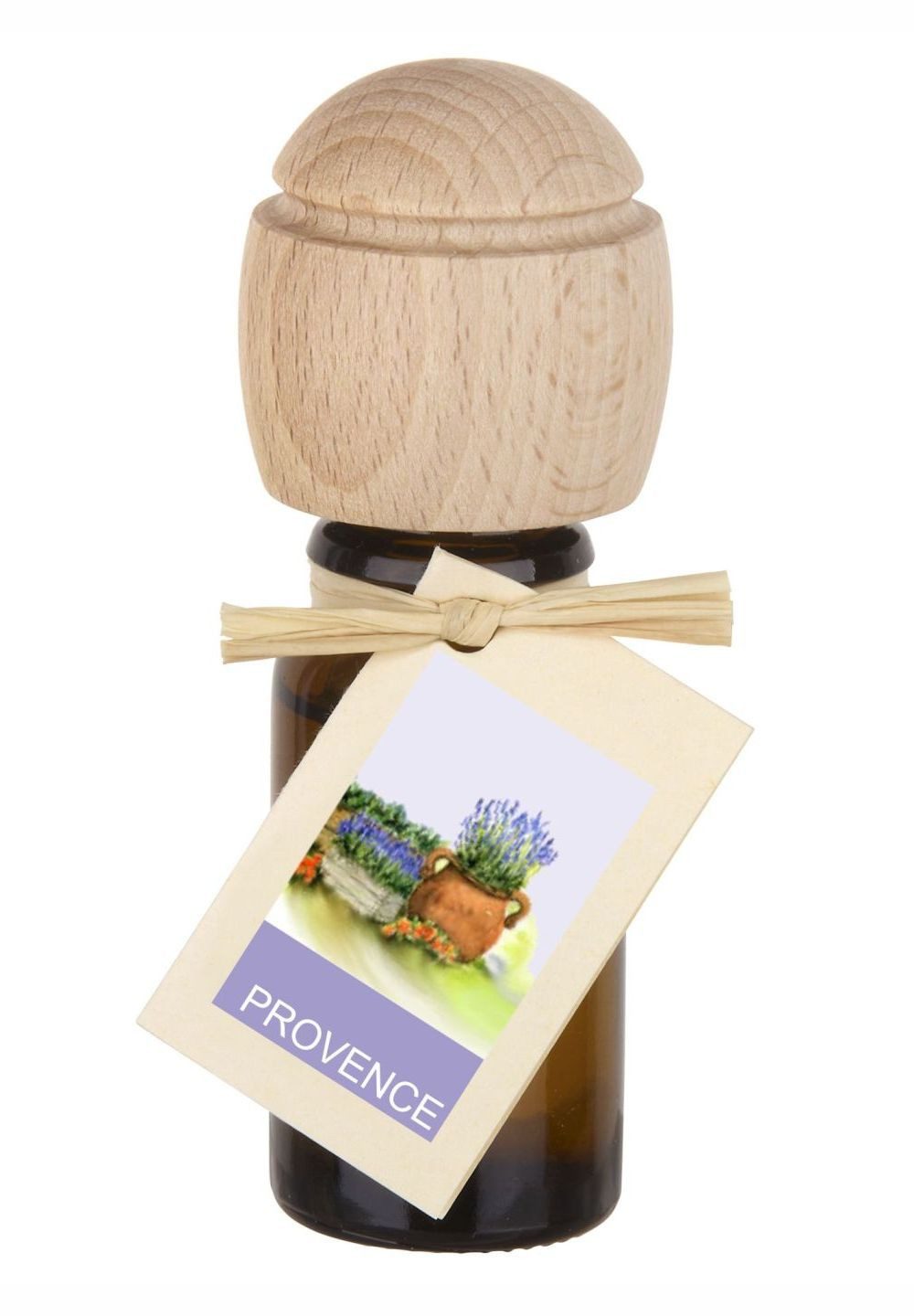Traumduft-Manufaktur Duftöl Provence (1-St), Piccolino Duftöl Raumduft mit Buchenholzkopf Naturöl 10 ml