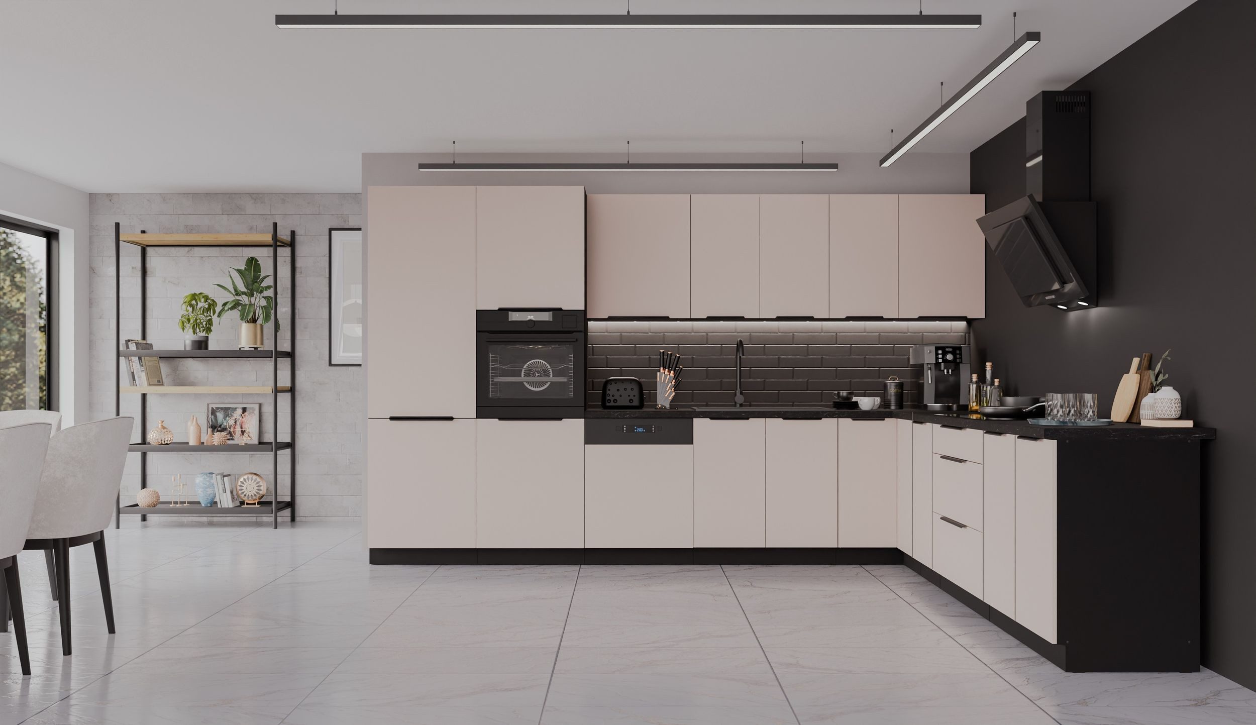 Küchen-Preisbombe Winkelküche ARONA 350x290 cm Küchenzeile Küchenblock Küch günstig online kaufen