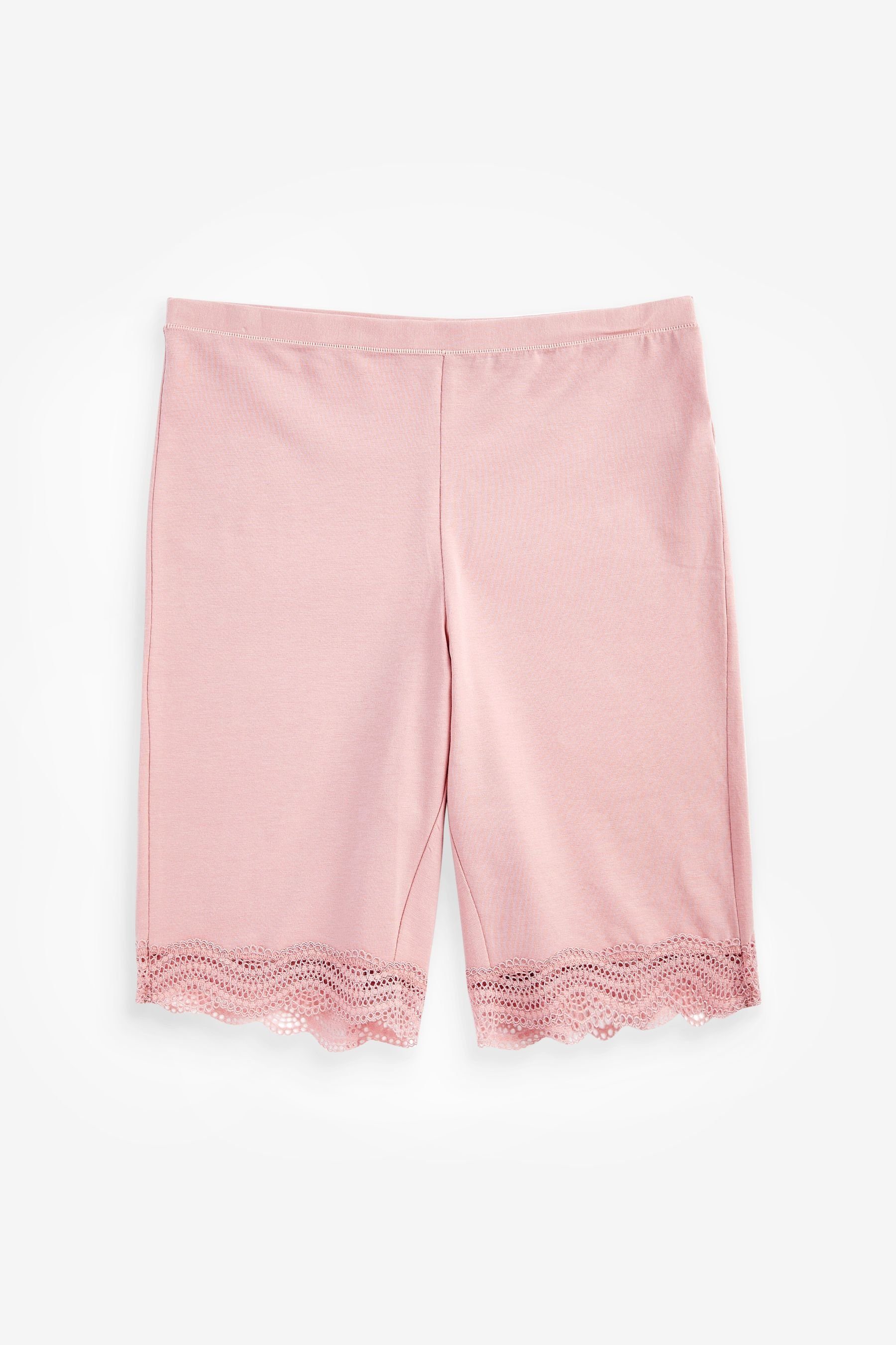 Next Anti-Scheuer-Shorts (2-St) aus im Green/Pink Formstring Baumwollgemisch