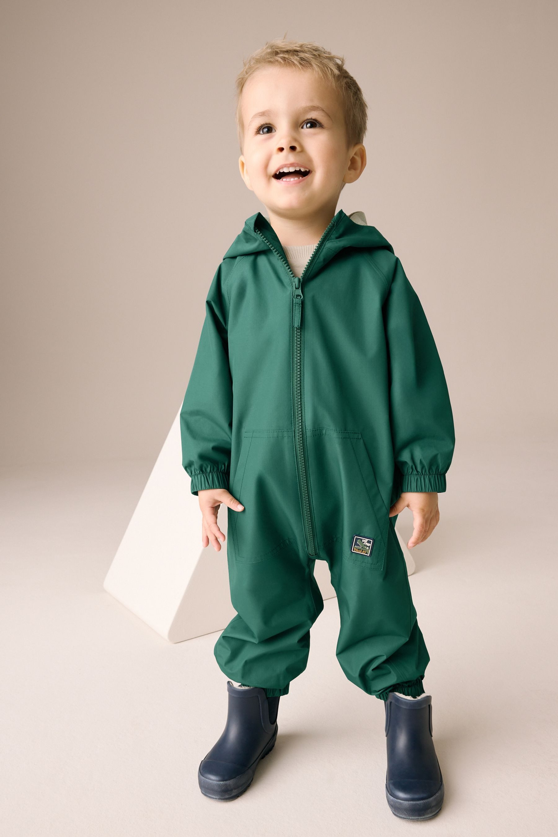 Next Regenoverall Wasserdichter Matschanzug mit Fleecefutter (1-tlg)