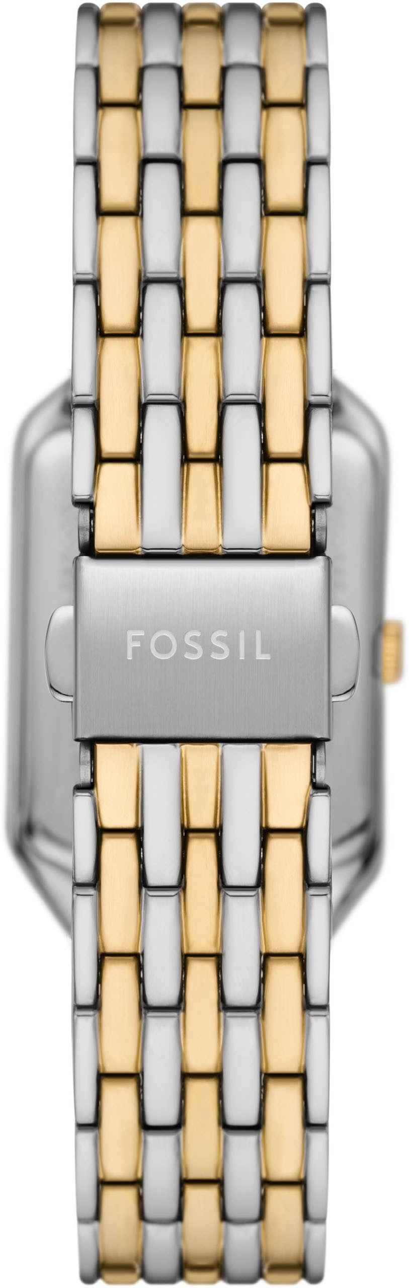Fossil Quarzuhr RAQUEL ES5368, Armbanduhr, Damenuhr, Edelstahlarmband, analog, Tag