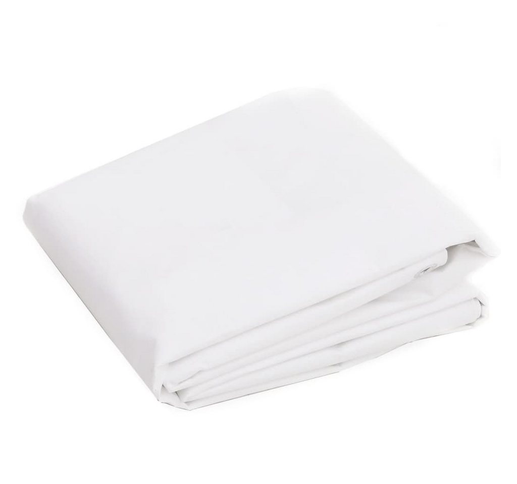 Thumbnail - vidaXL Schutzplane Abdeckplane 260 g/m² 6x8 m Weiß HDPE (1-St)