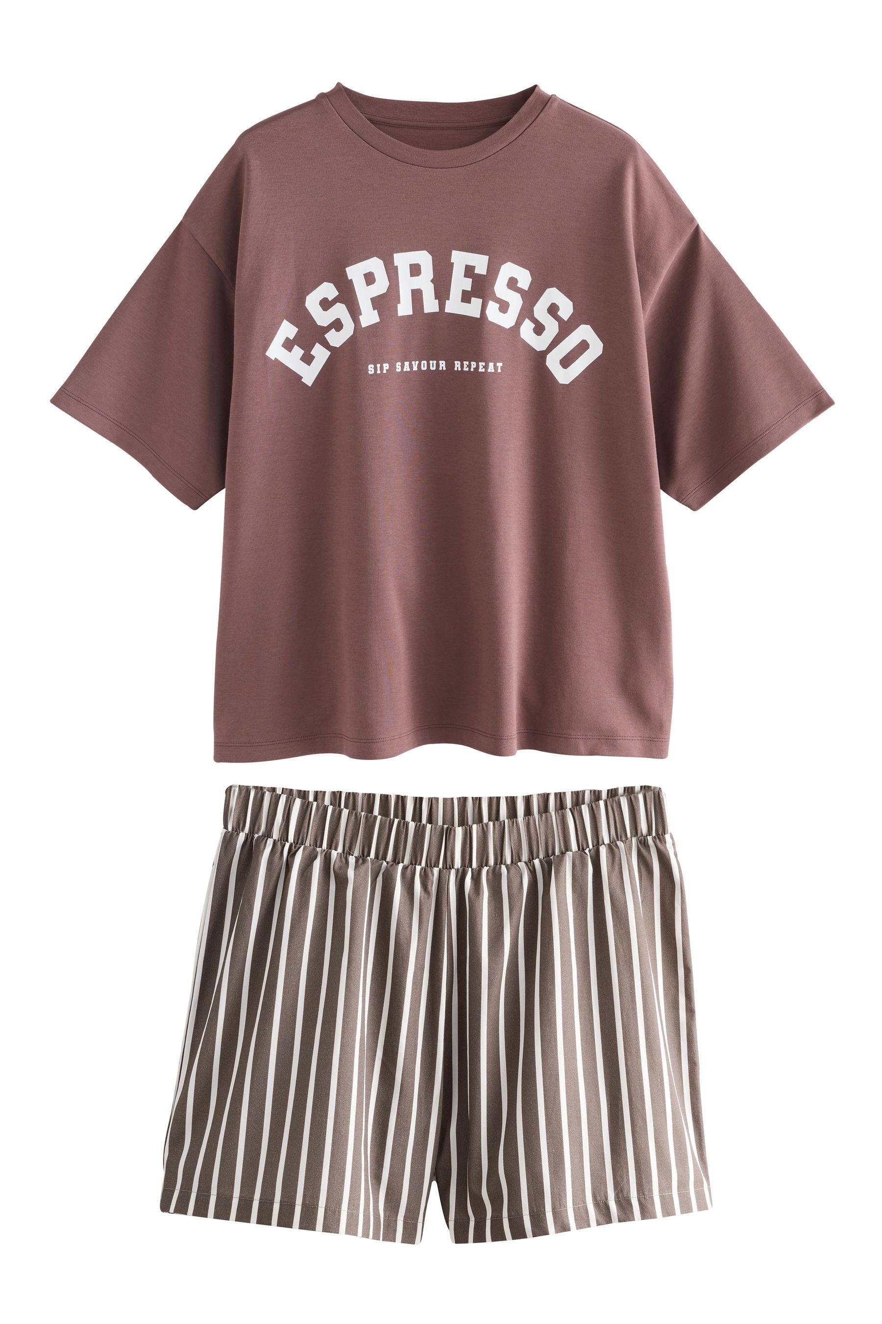 Pyjama Kurzes Pyjama-Set