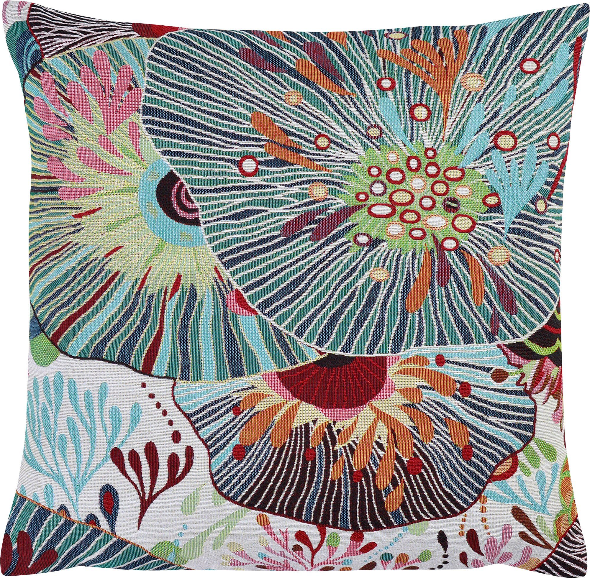 sander table + home Kissenbezug Kissenhülle "Sea Flowers", Blumen günstig online kaufen