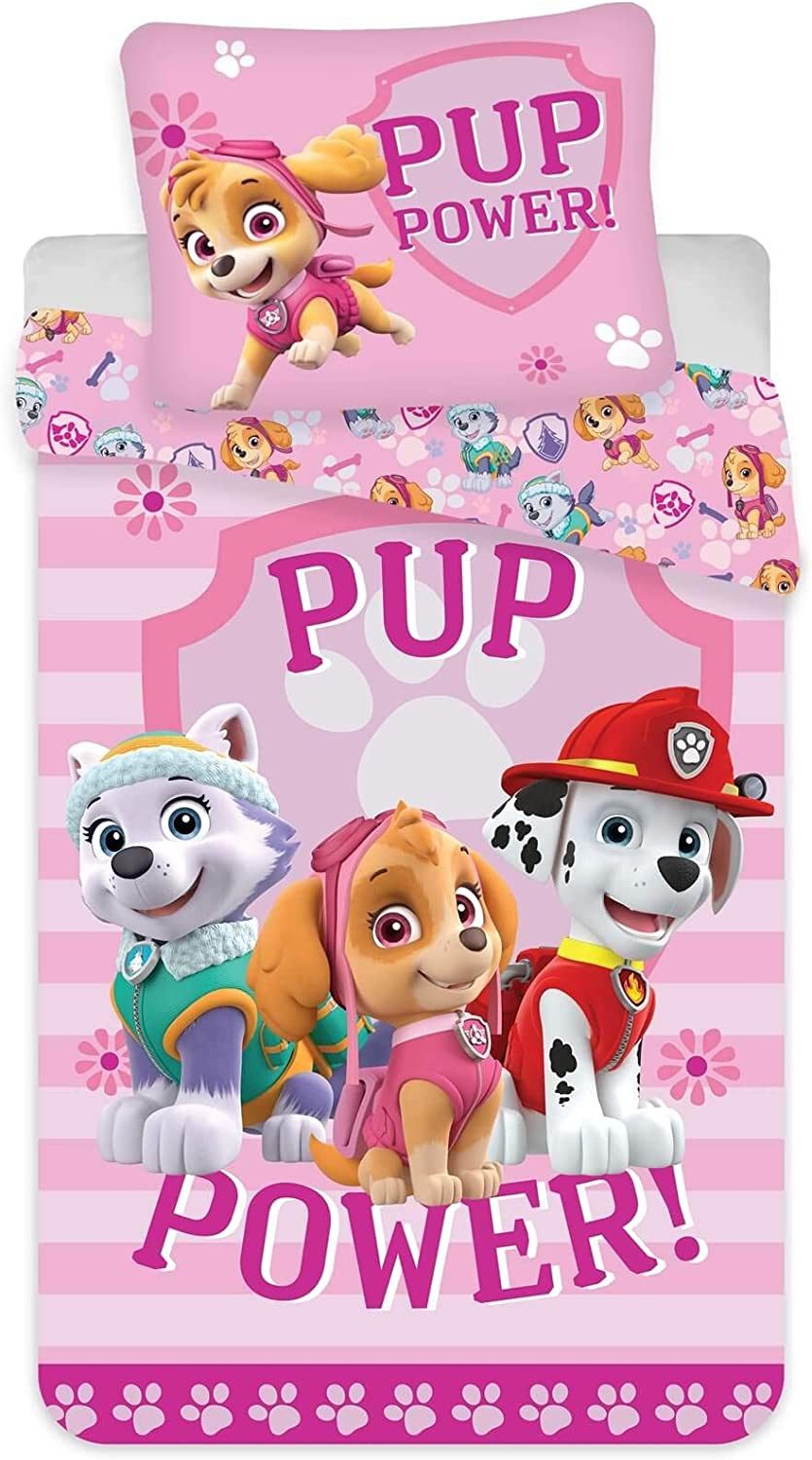 Nickelodeon Kinderbettwäsche Paw Patrol, Renforcé, 2 teilig