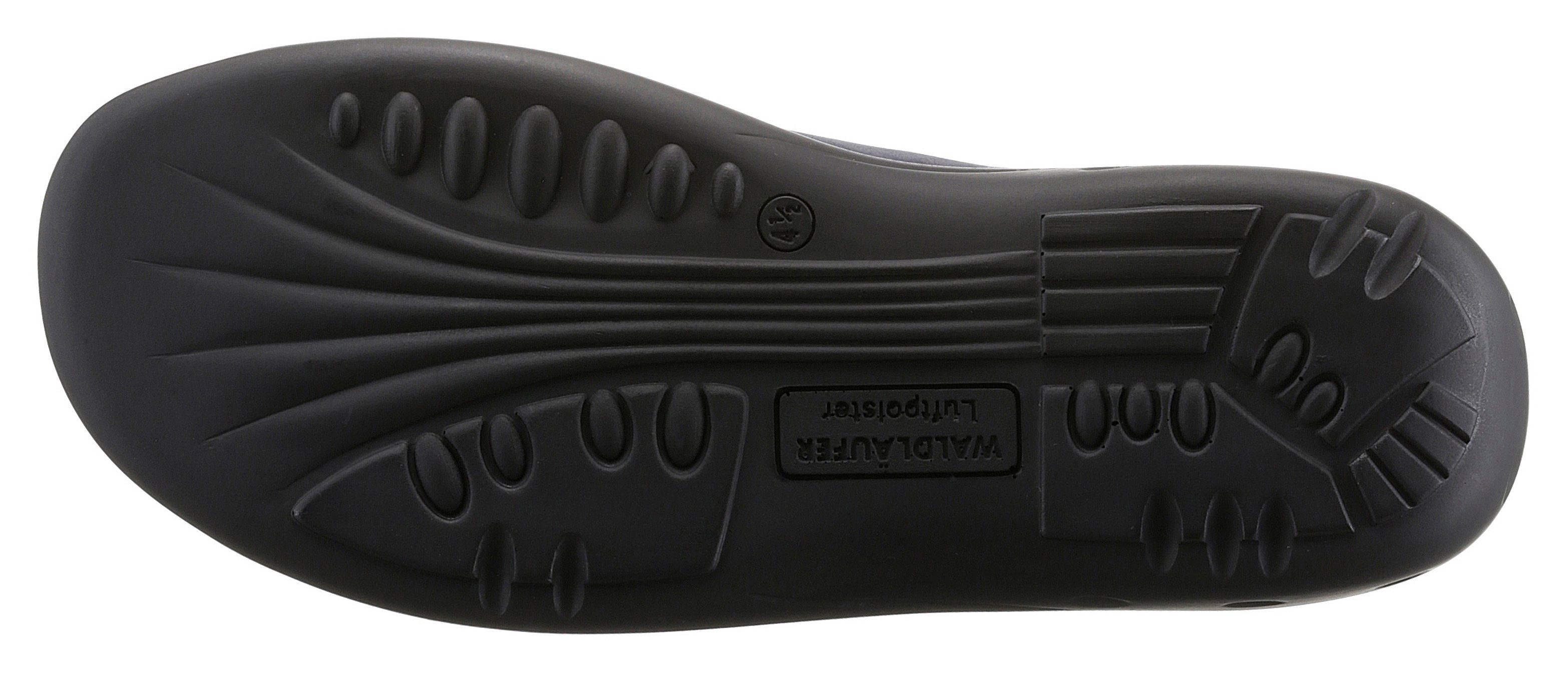 Waldläufer Kara-Soft Riemchensandale, Sommerschuh, Sandalette, Keilabsatz, mit Klettverschlüsse, K-Weite