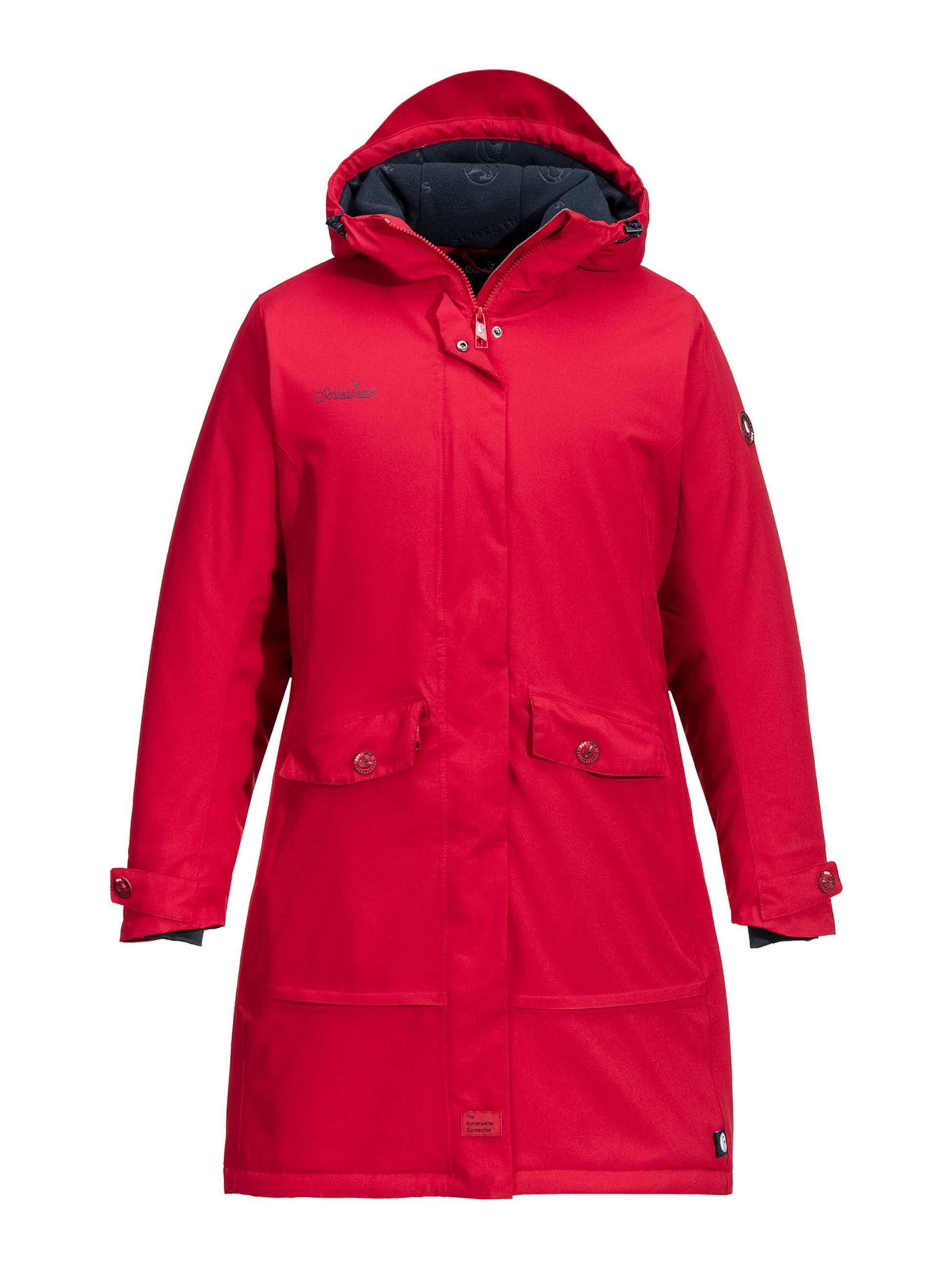 Schietwetter Funktionsparka Damen Winterjacke Stelzfuß Nadja günstig online kaufen