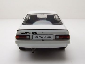 Whitebox Modellauto Opel Manta B GSI 1984 weiß Dekor Modellauto 1:24 Whitebox, Maßstab 1:24
