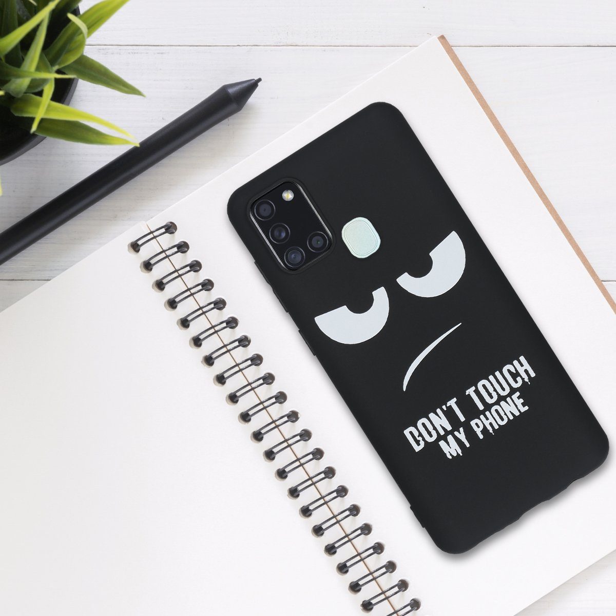 kwmobile Handyhülle kwmobile Hülle kompatibel mit Samsung Galaxy A21s - Handyhülle Silikon, Hülle kompatibel mit Samsung Galaxy A21s - Handyhülle Silikon Case