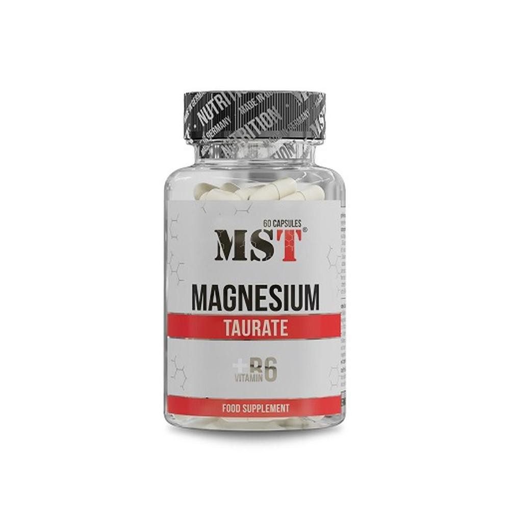 MST Nutrition MST - Magnesium Taurat 60 Kapseln, 60 St.