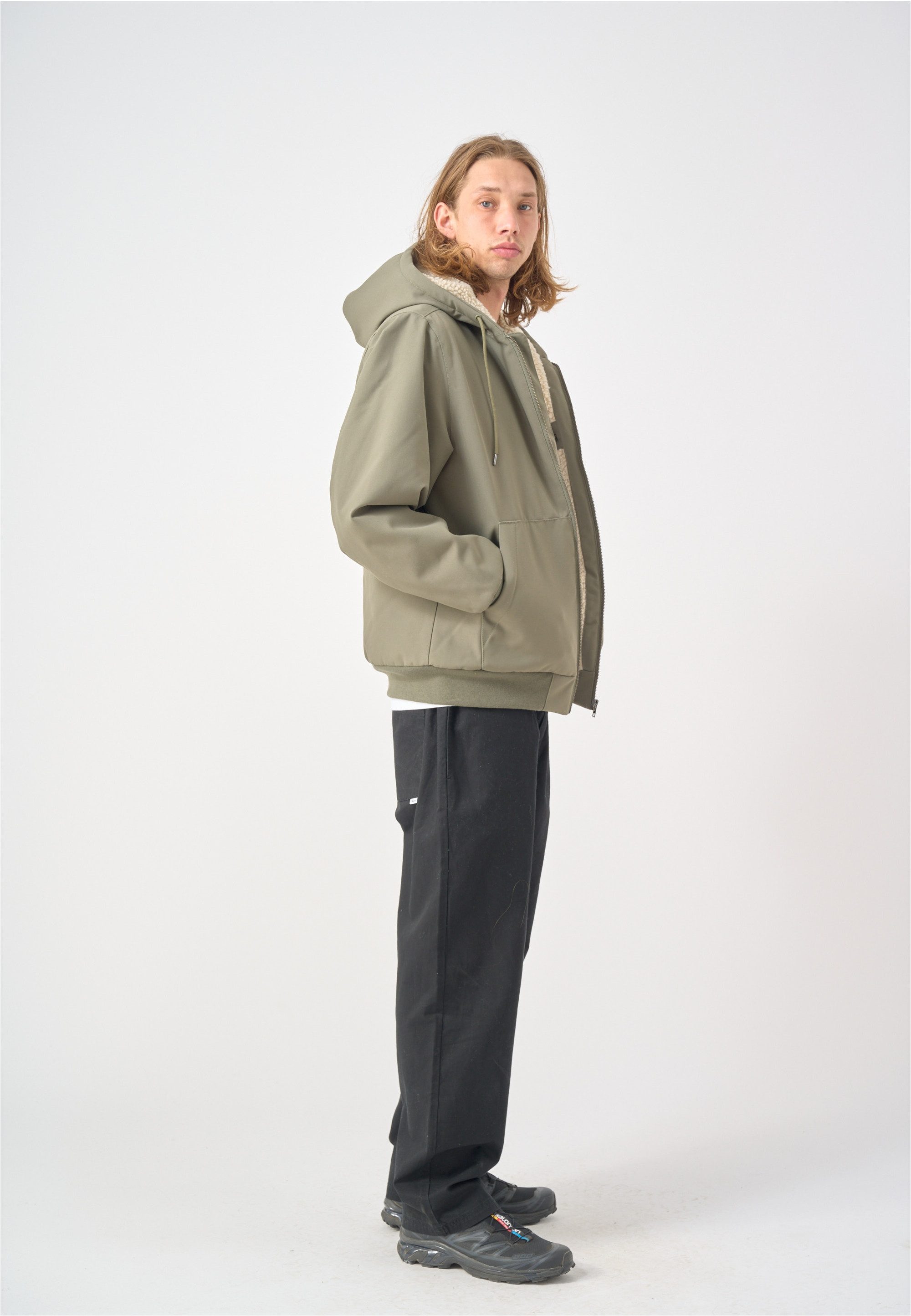 Cleptomanicx Bomberjacke Workist mit lockerem Schnitt