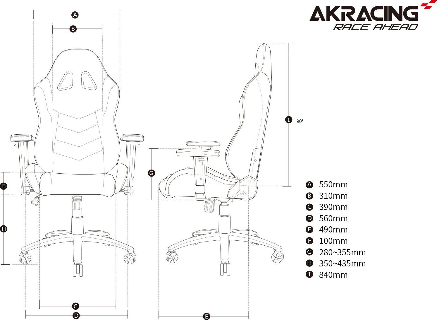 Core Gaming SX Gaming-Stuhl AKRacing AK-SX-LAVENDER Stuhl "AKRACING"