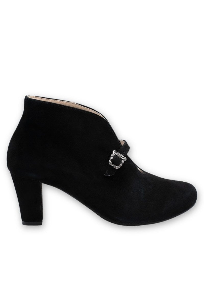 Hirschkogel Trachtenpumps - MAREILE - schwarz, dunkelgrau Pumps
