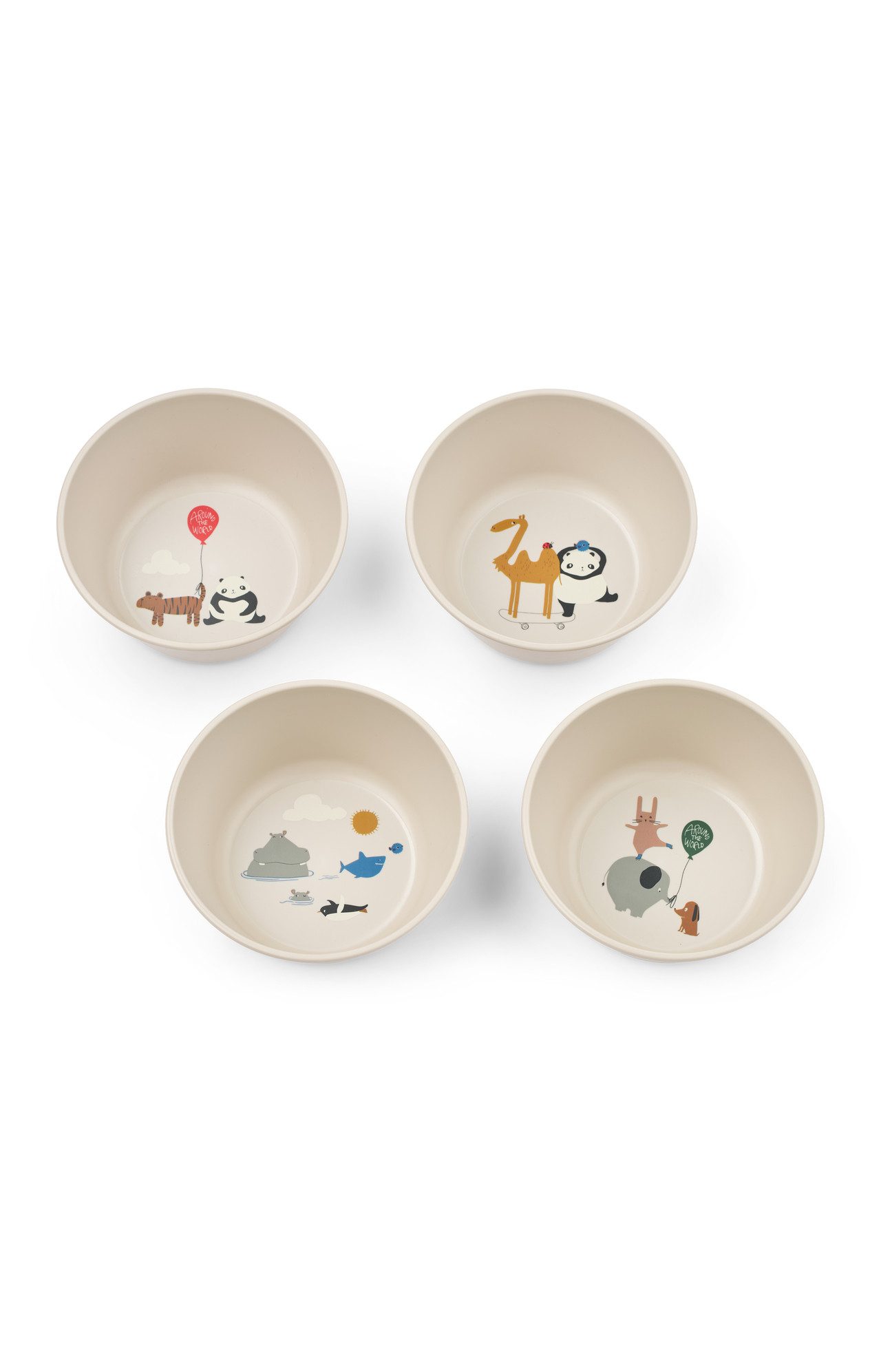 Liewood Детская посуда-Set Schalen im 6er Pack, 6 Personen, leicht und bruchsicher