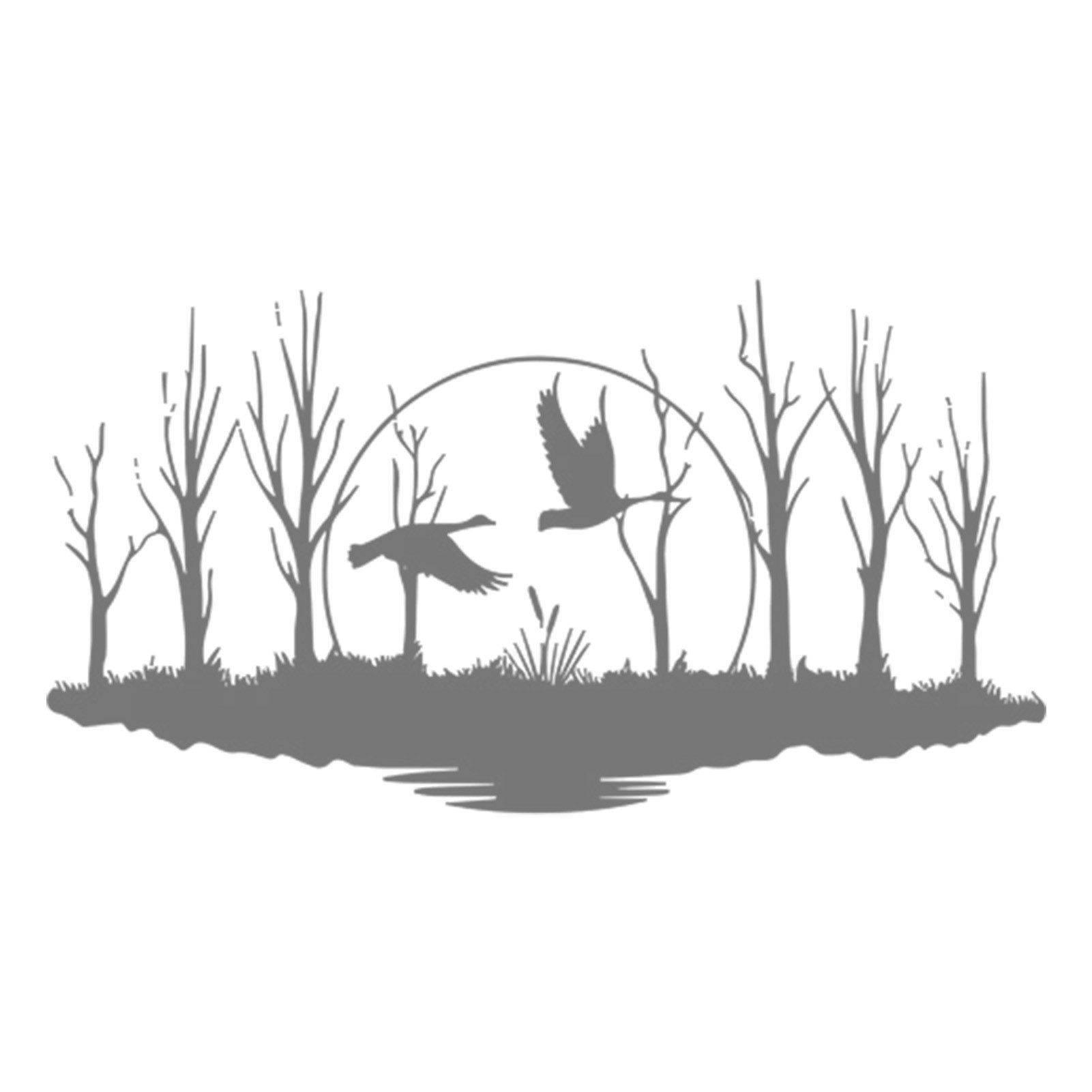 Jumpeak Wanddekoobjekt Raubvögel Metall Wanddekoration, Wald Wanddekoration günstig online kaufen