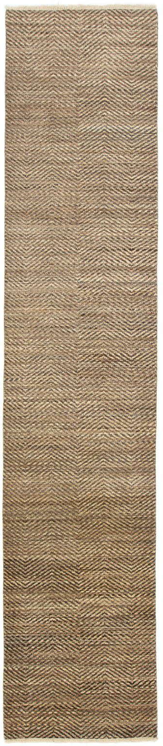 Wollteppich Gabbeh Teppich handgeknüpft natur, 18 mm, rechteckig, handgeknüpft Höhe: morgenland