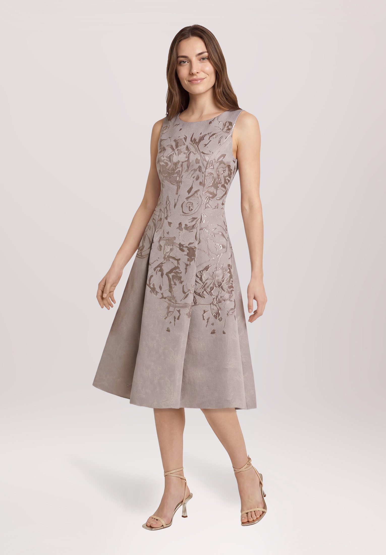 Vera Mont Cocktailkleid Damen mit Kellerfalten