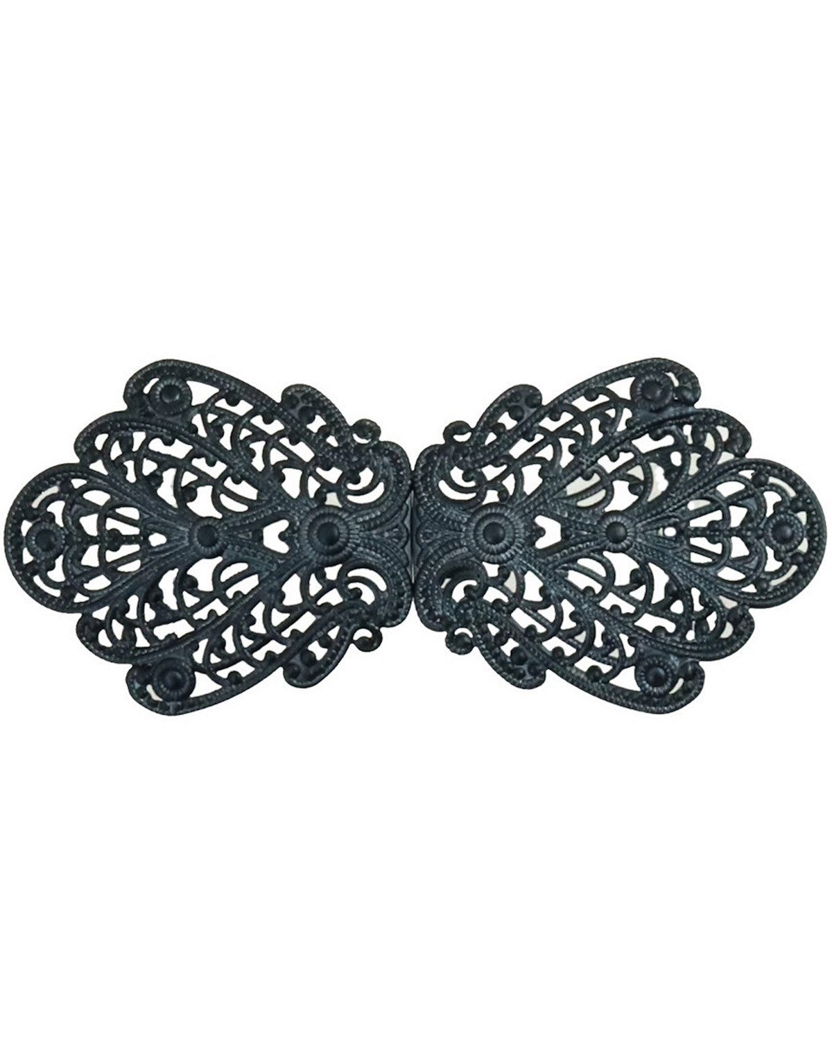 Trachtenland Gürtelschnalle Dirndlschürzenschließe 'Alika' mit Ornamentmuster